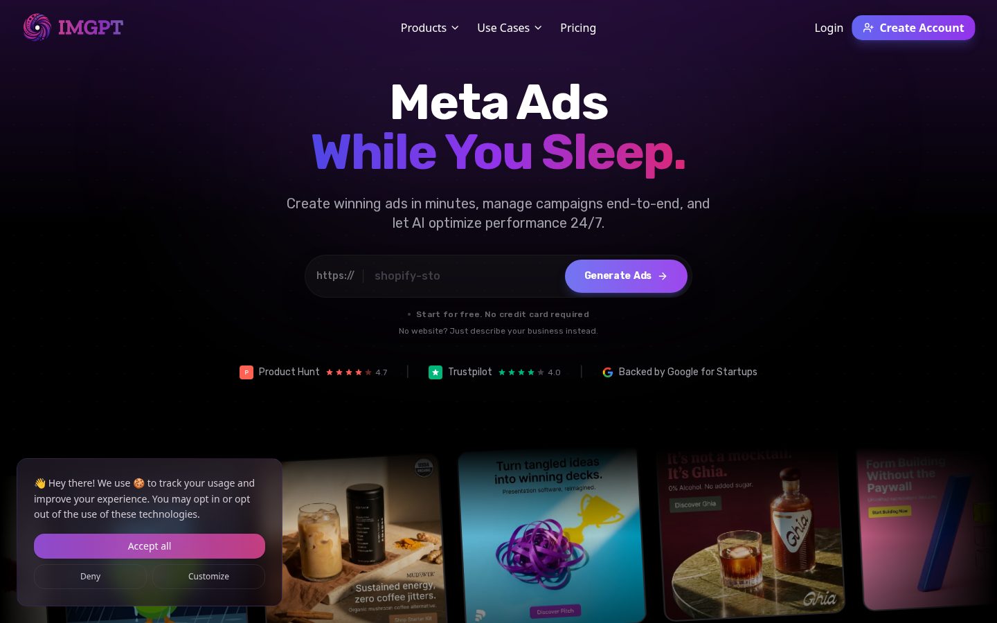 IMGPT Homepage