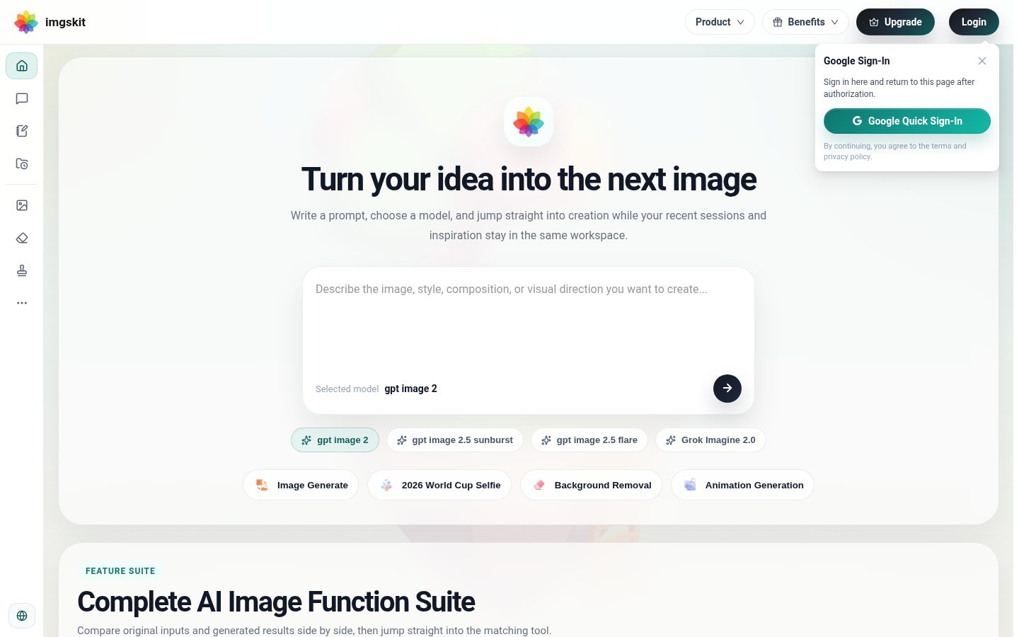 Imgs Kit Homepage