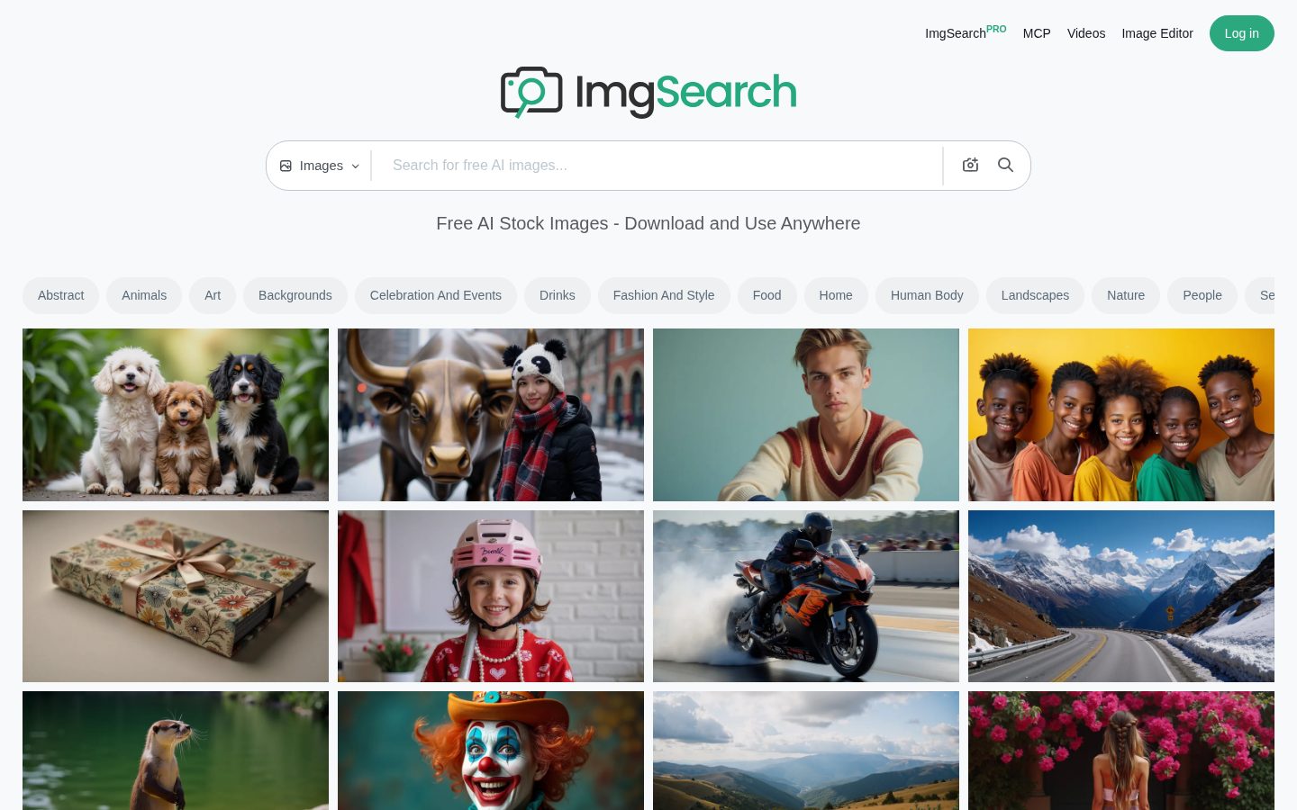 ImgSearch Homepage