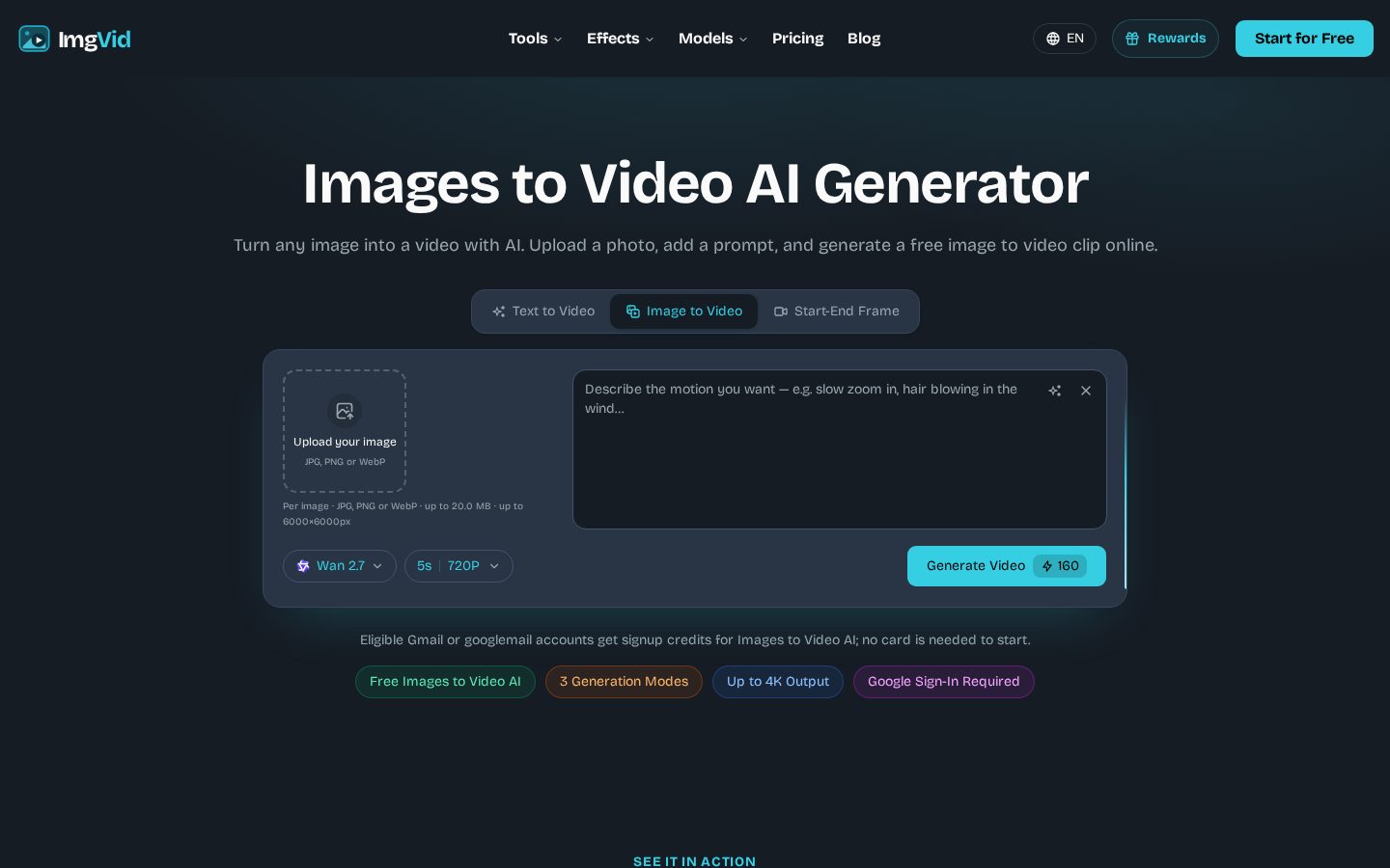 ImgVid Homepage