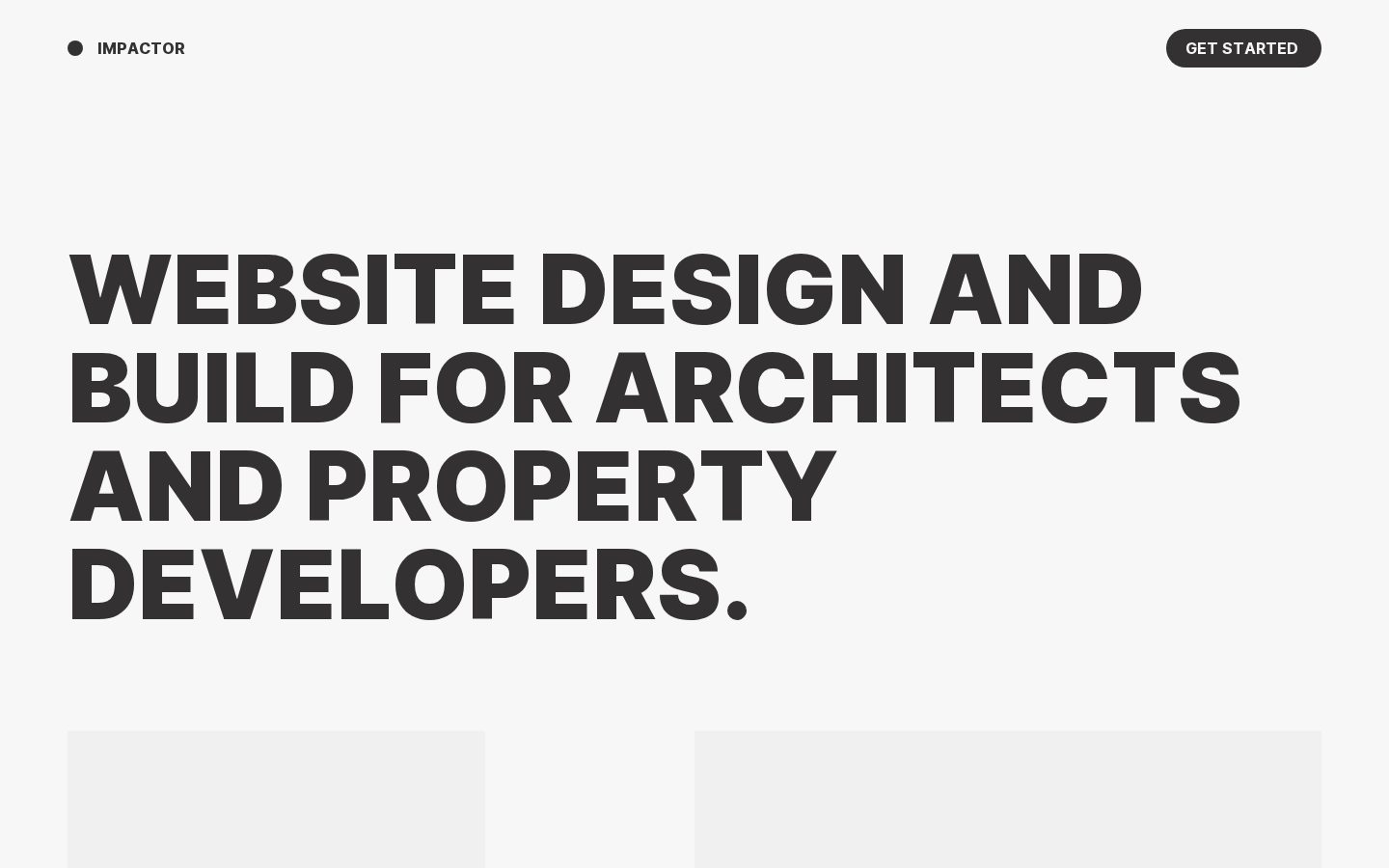 Impactor Homepage