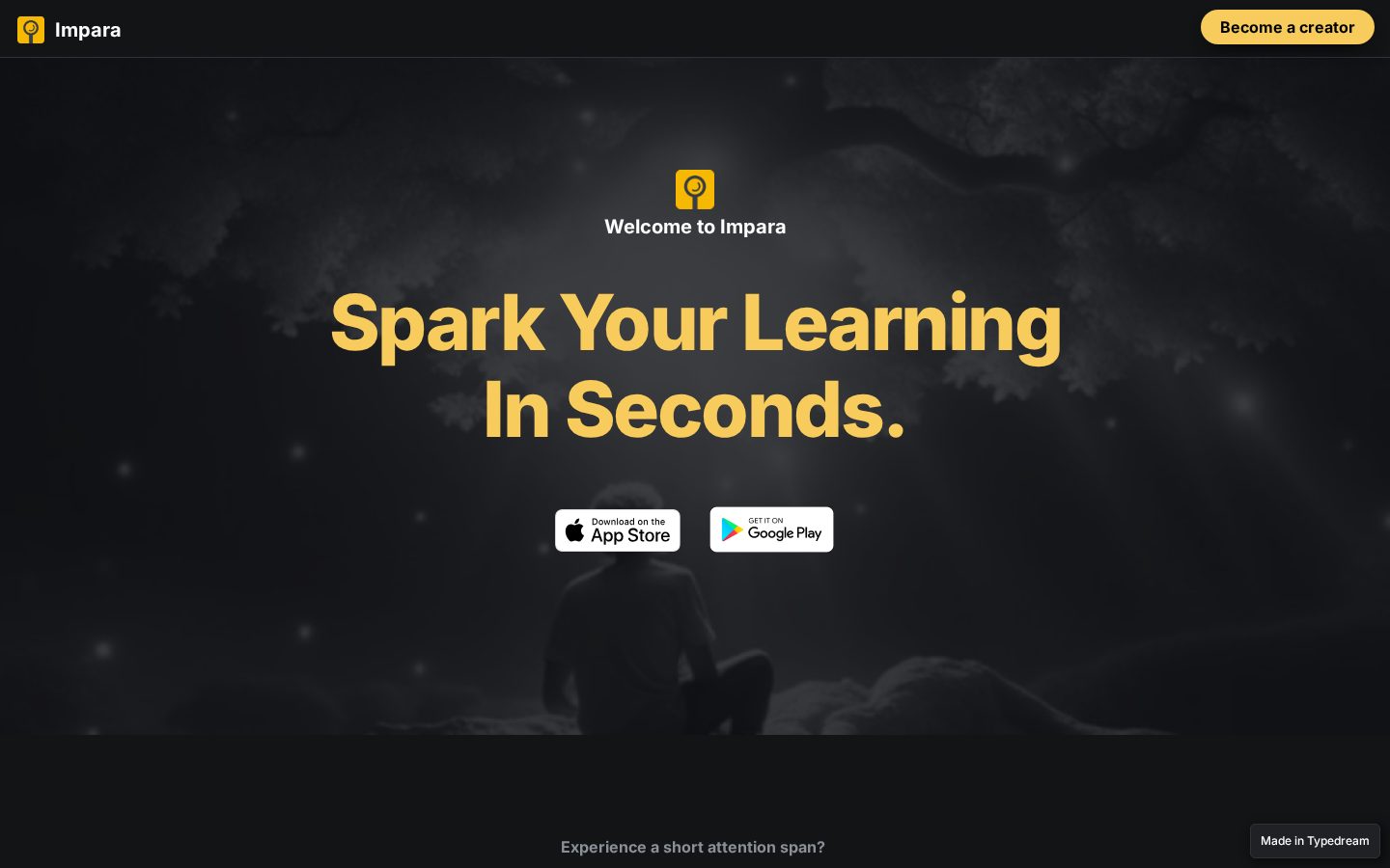 Impara Homepage