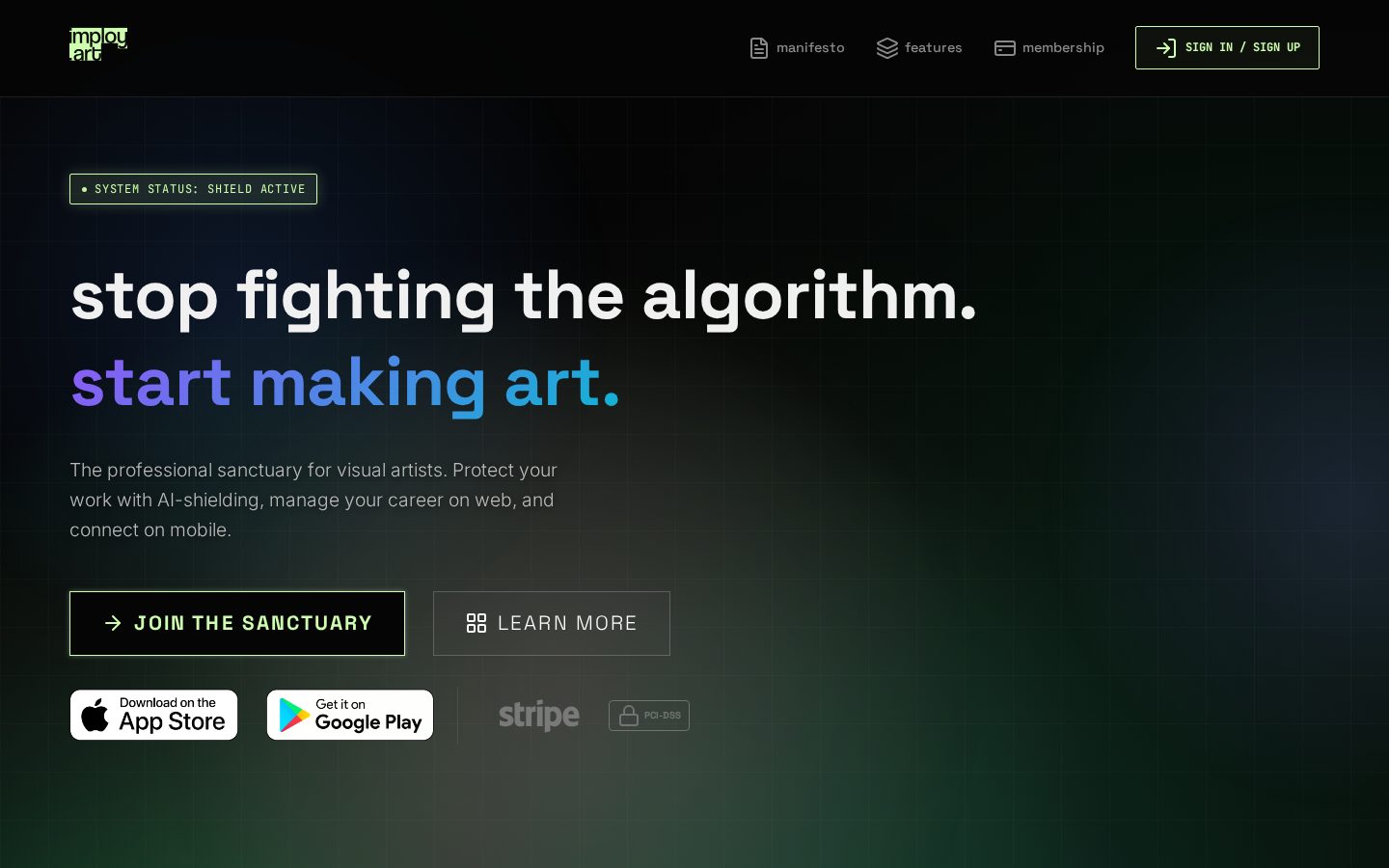 IMPLOY.ART Homepage