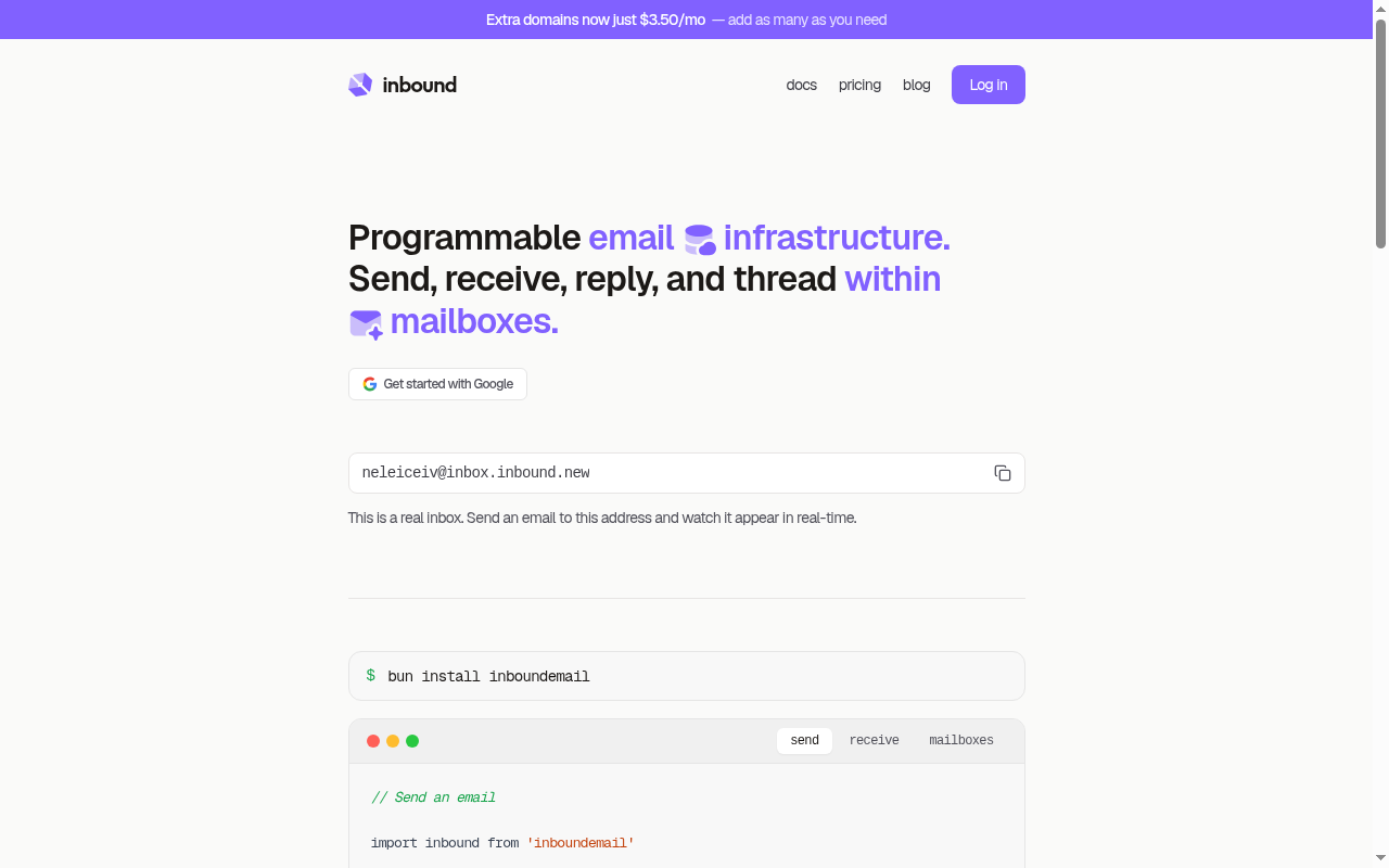 Homepage