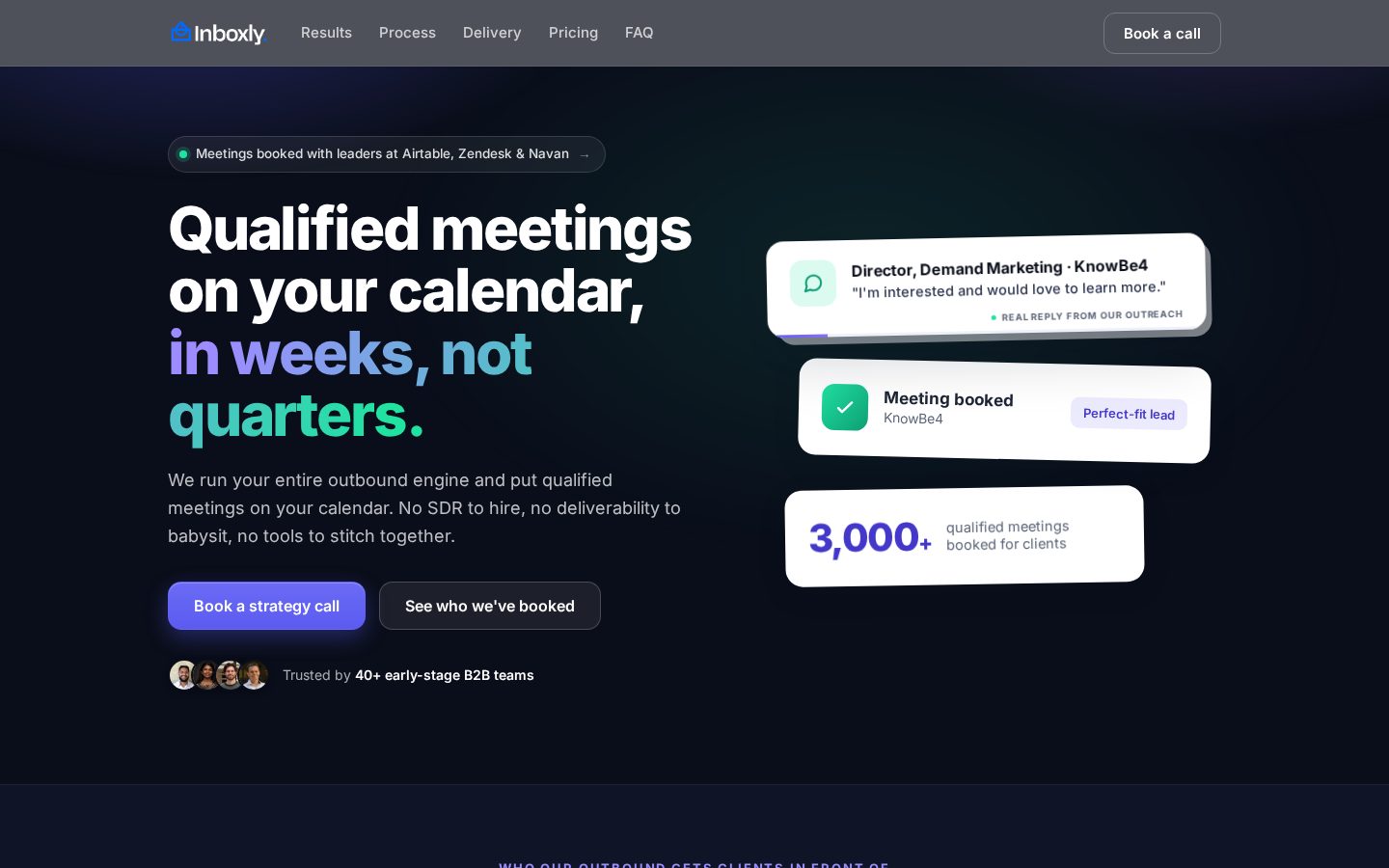 Inboxly Homepage