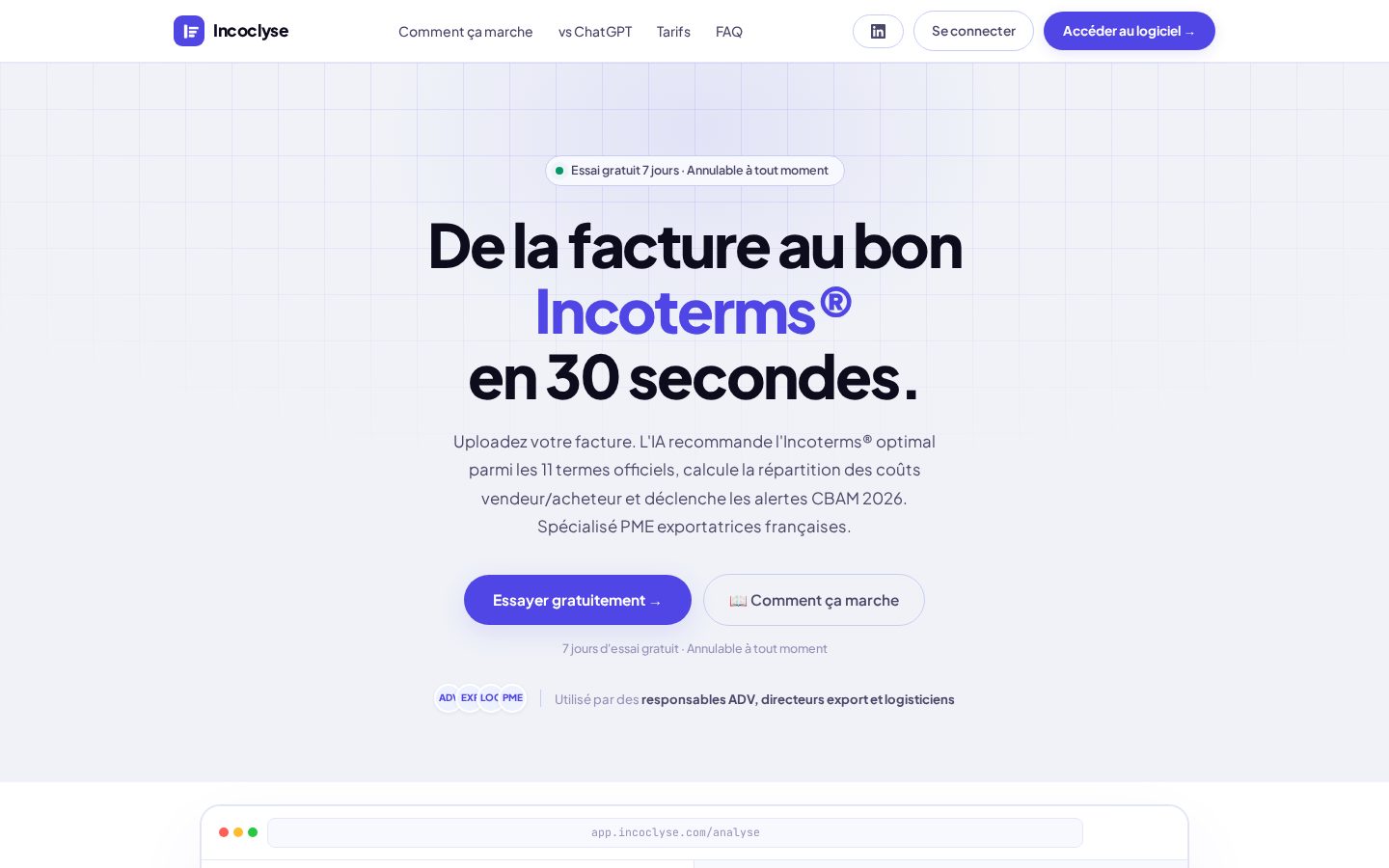 Incoclyse Homepage