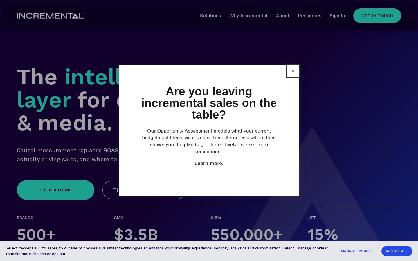 Incremental Homepage