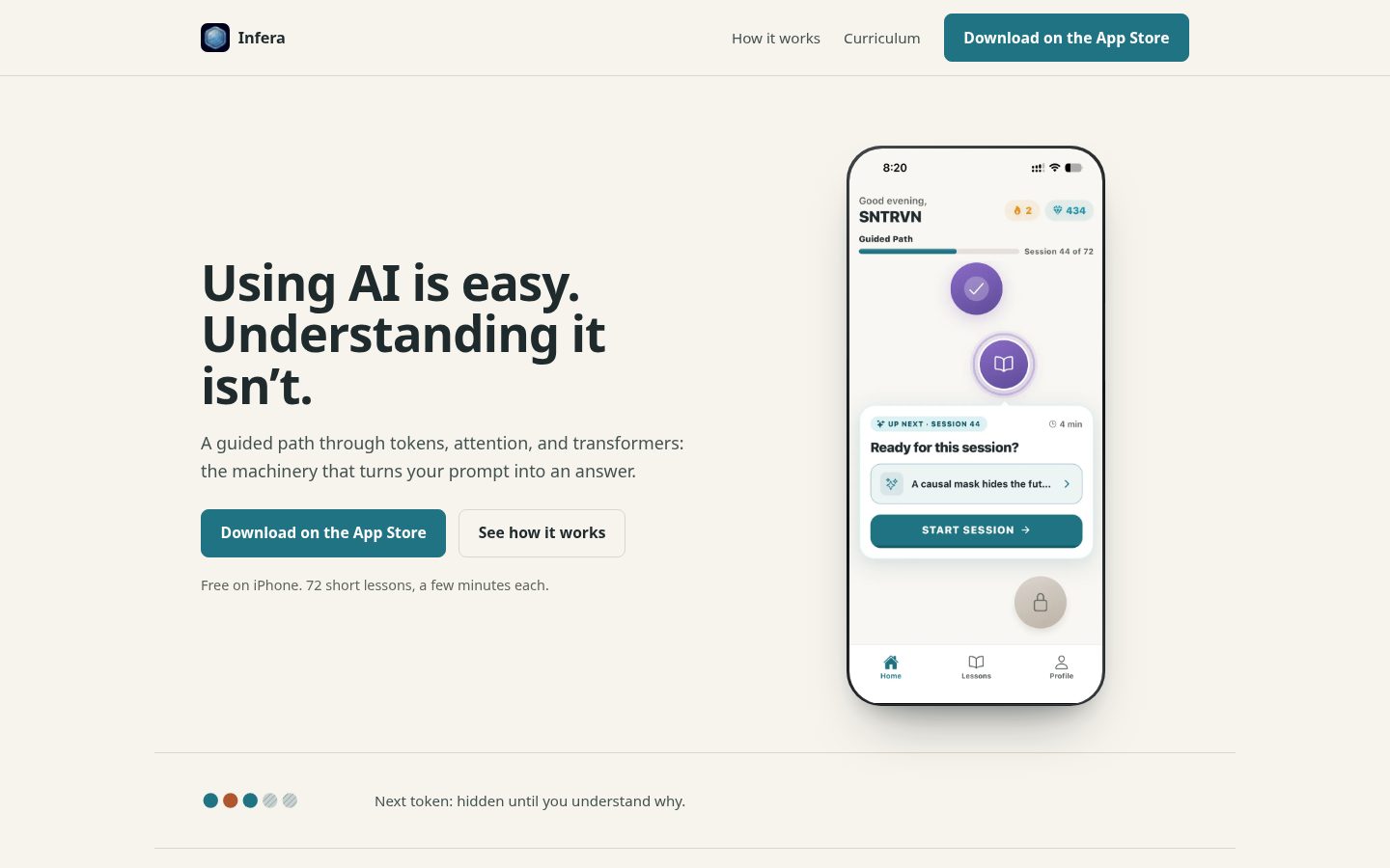 Infera Homepage