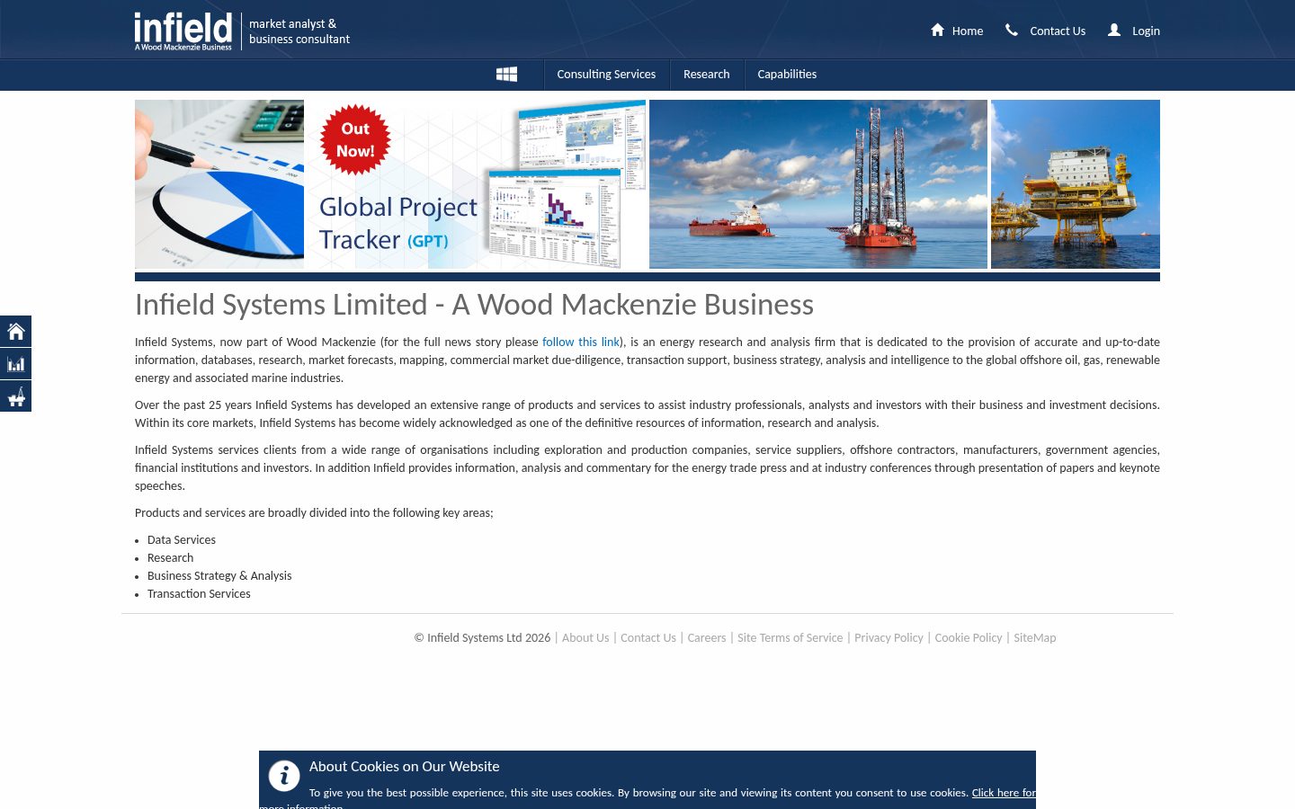 Infield Homepage