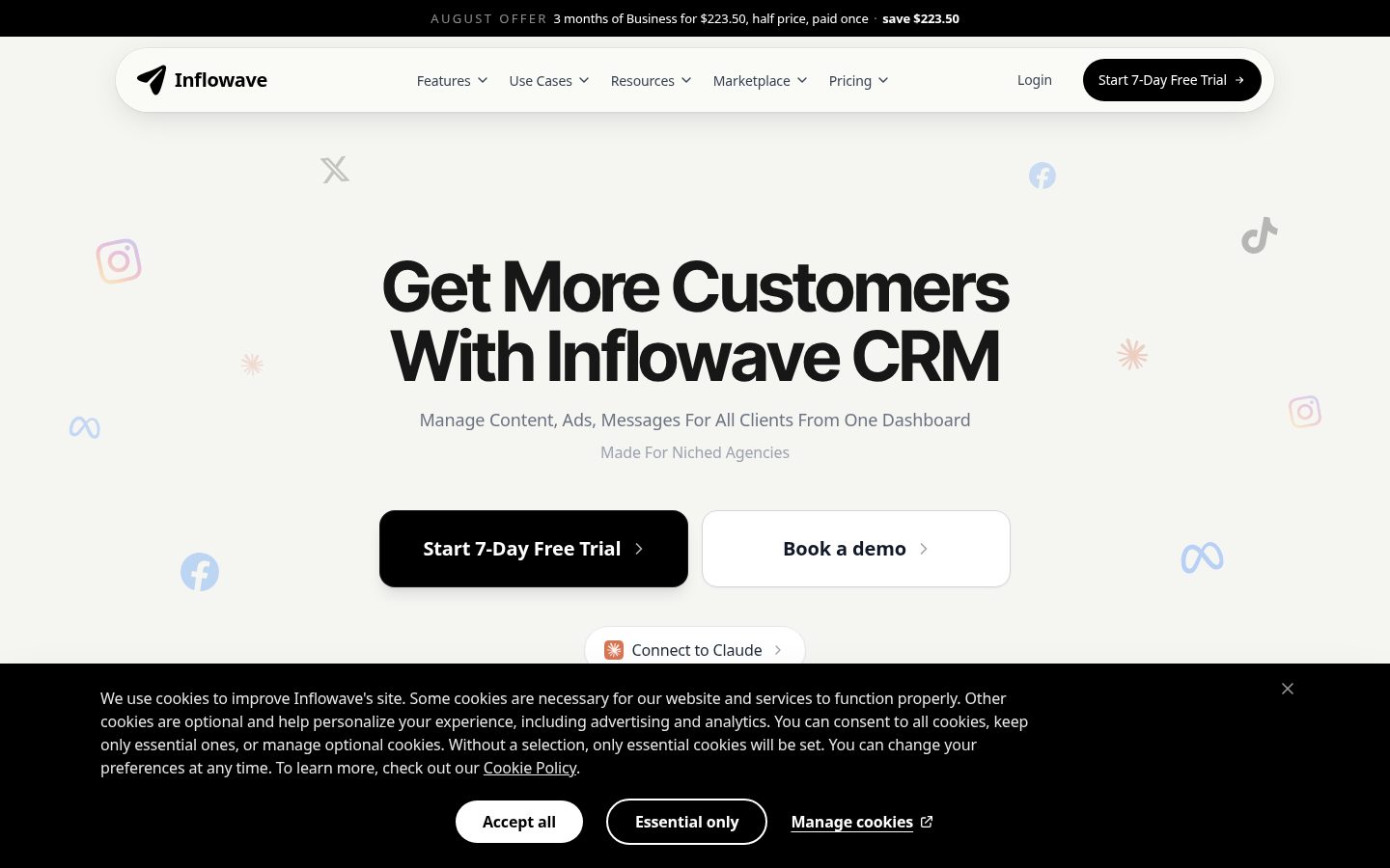 Inflowave Homepage