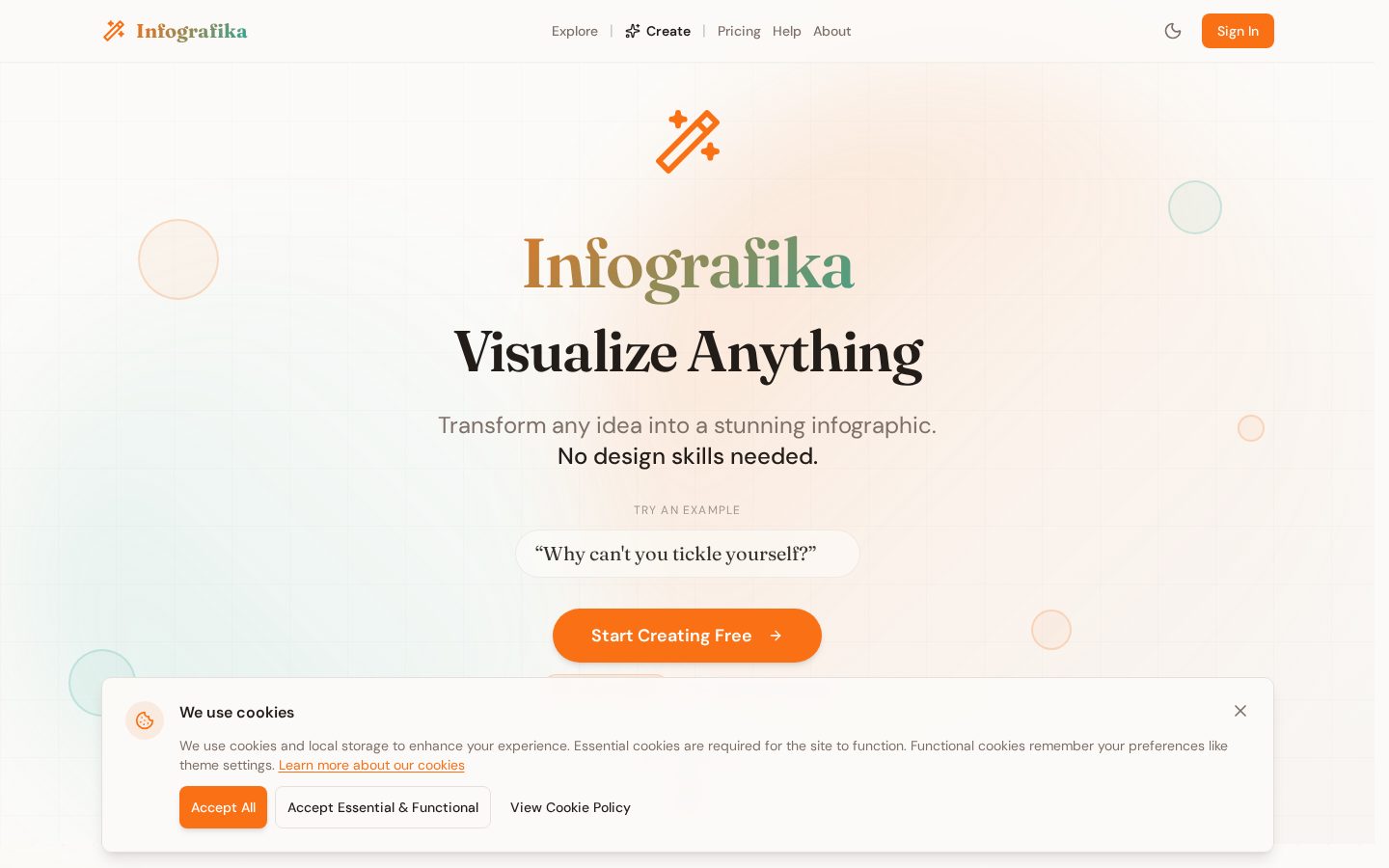 Infografika Homepage