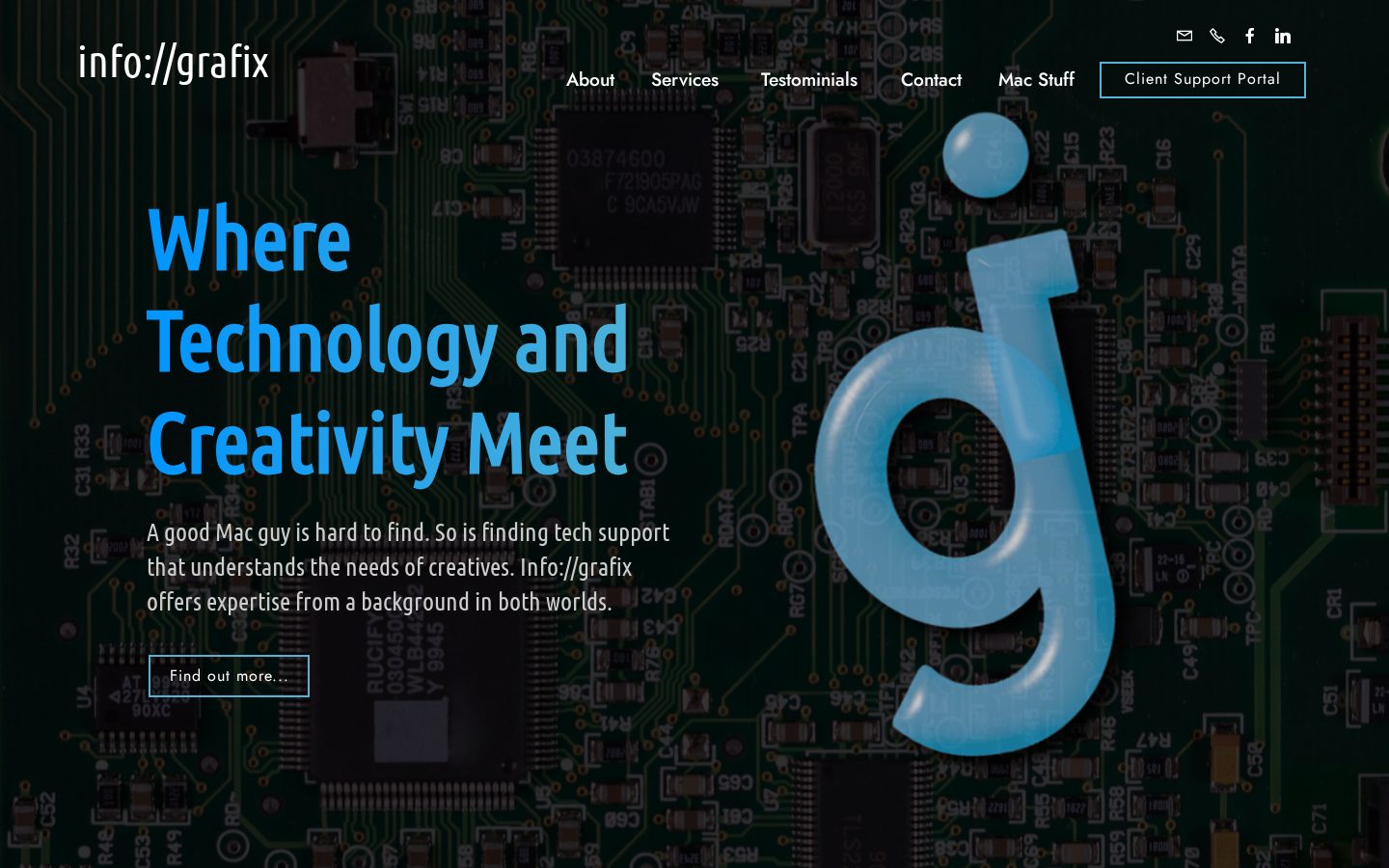 Infografix Homepage