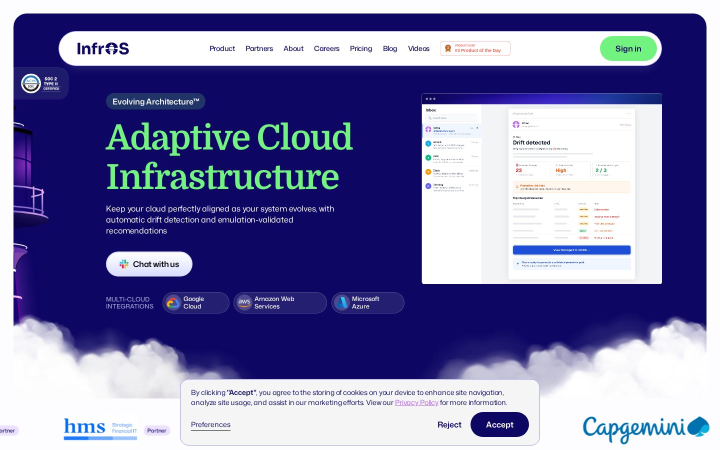 InfrOS Homepage