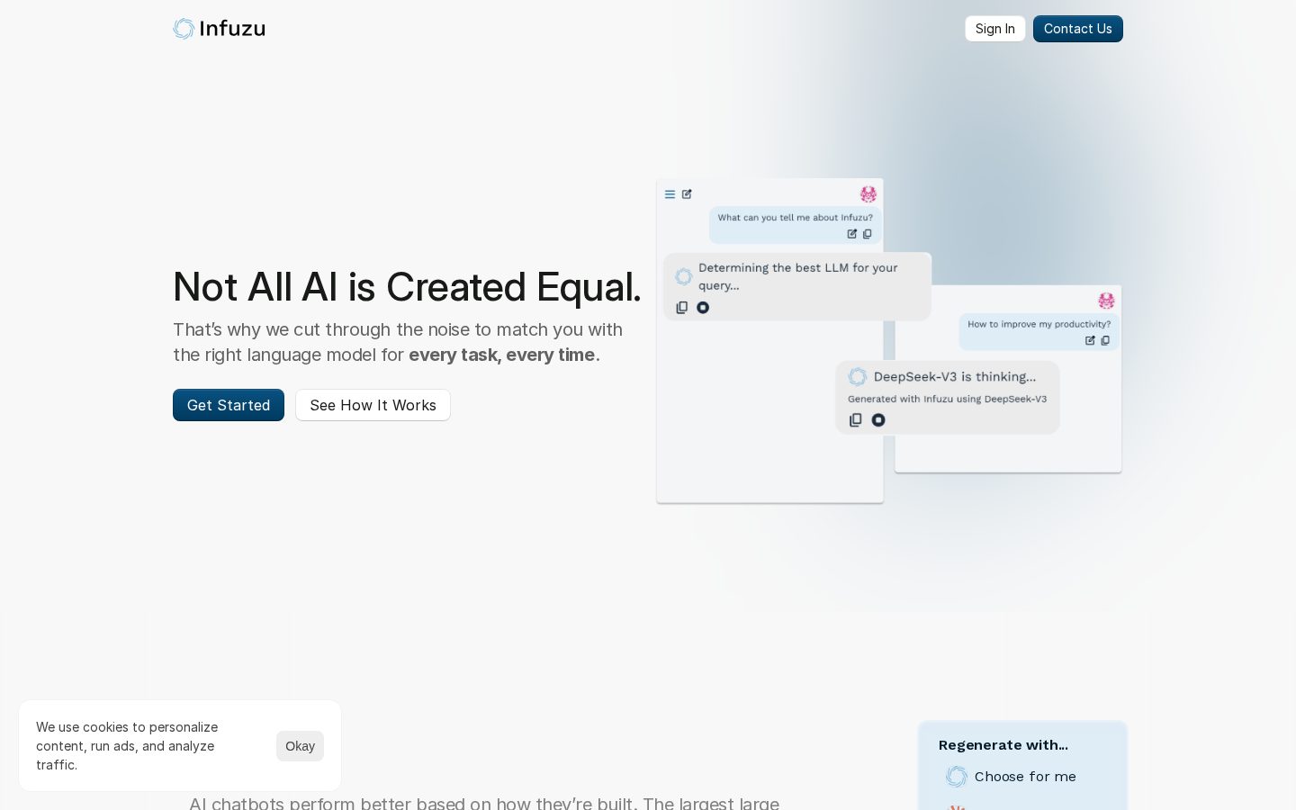 Infuzu Homepage