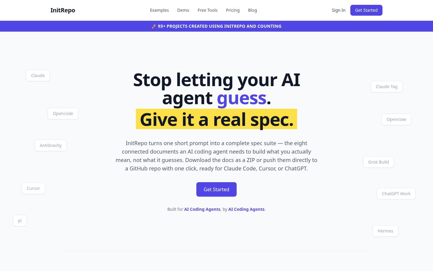 Initrepo Homepage