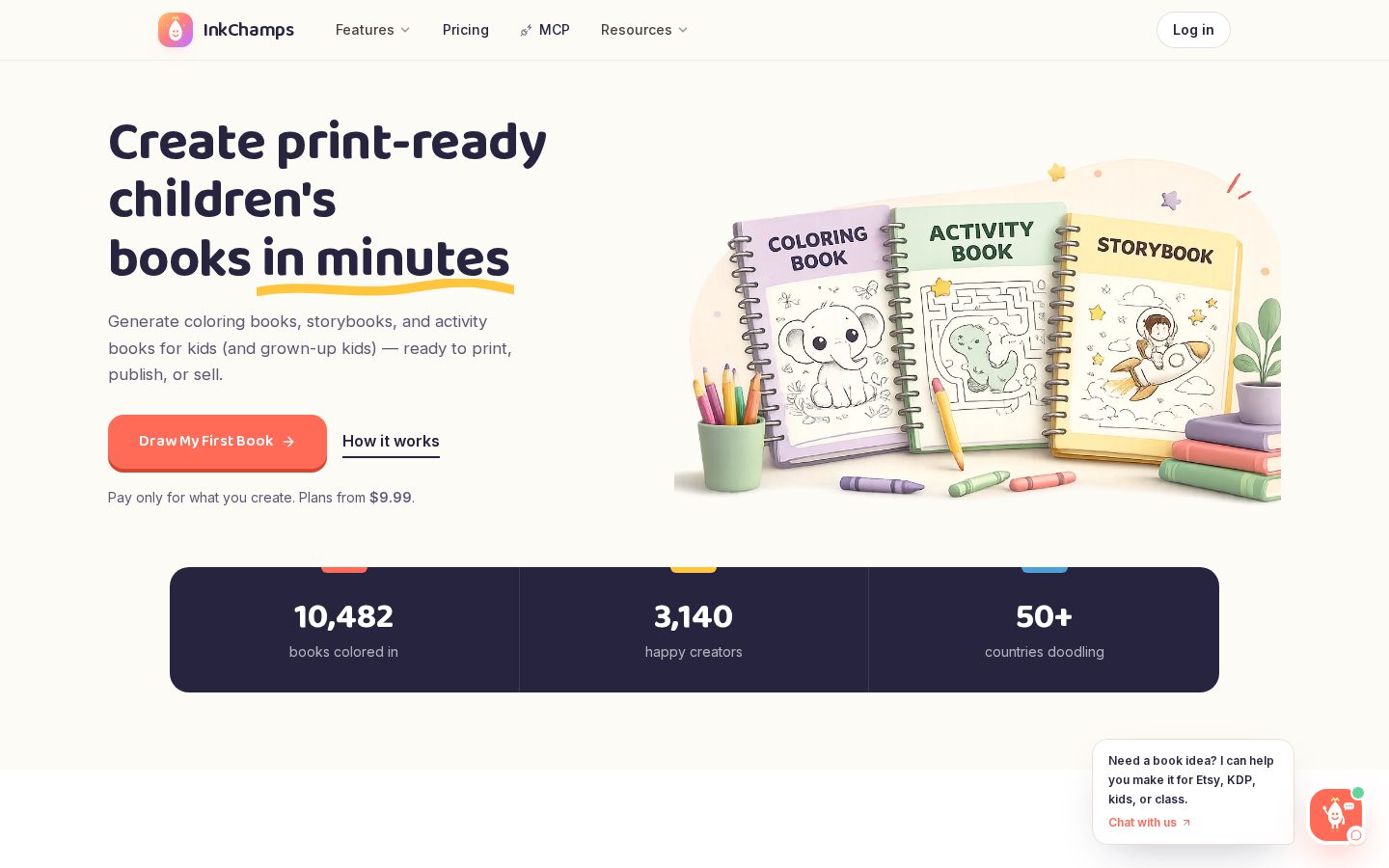 InkChamps Homepage