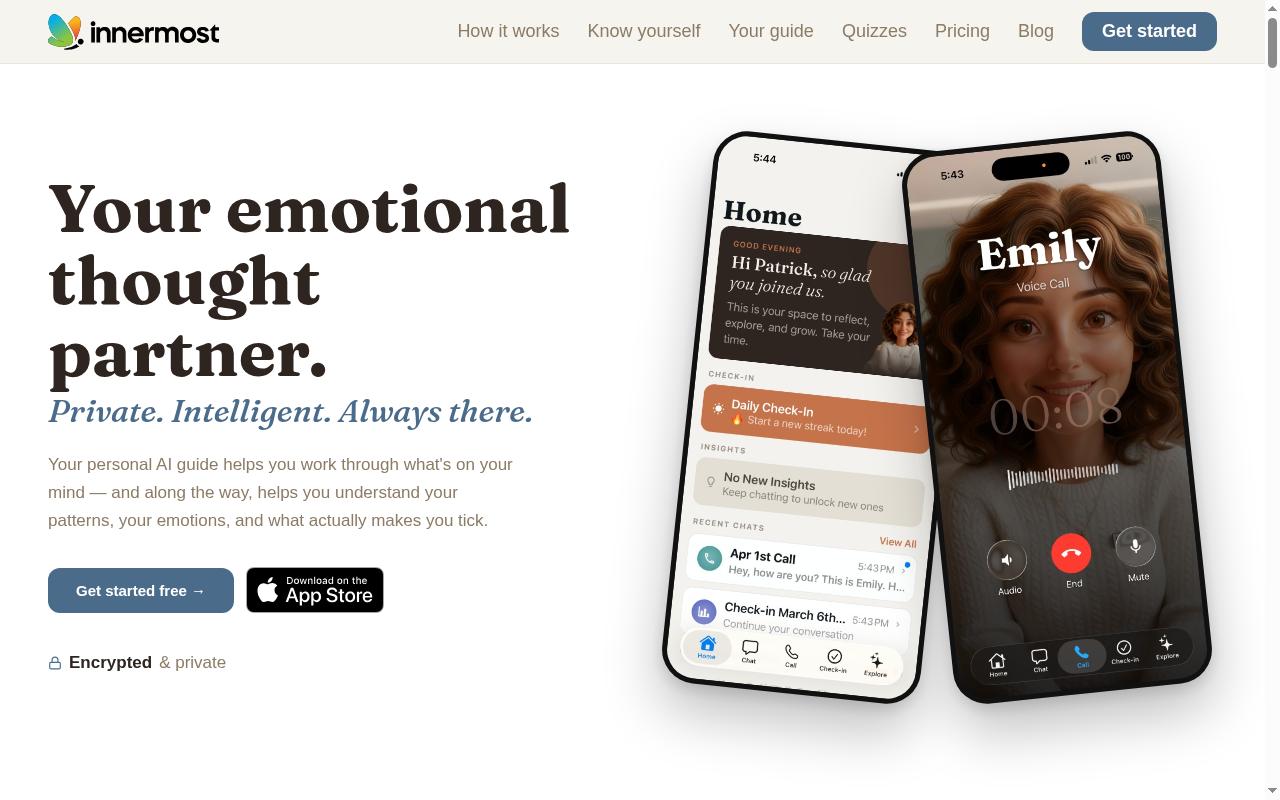 Innermost Homepage