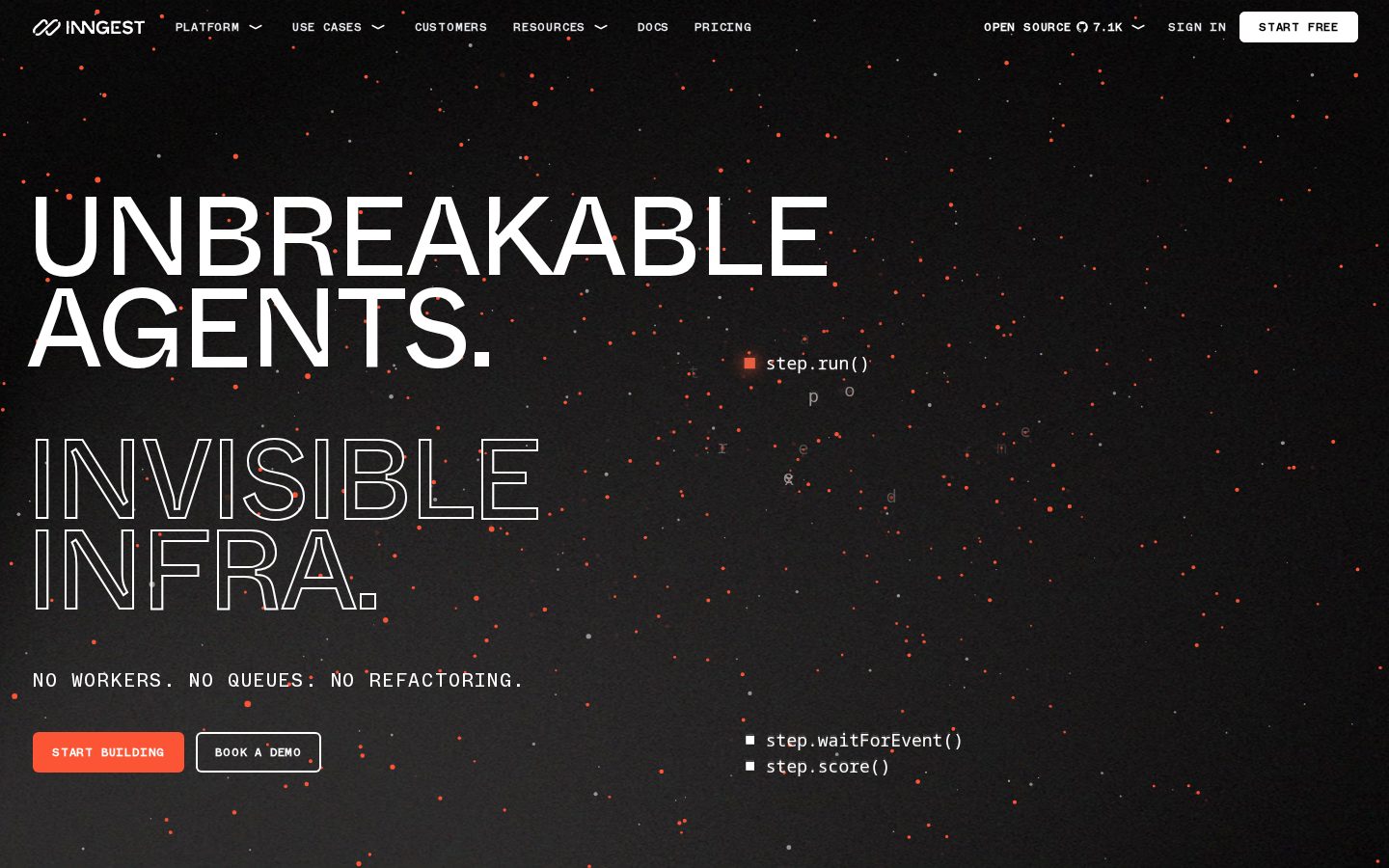 Inngest Homepage