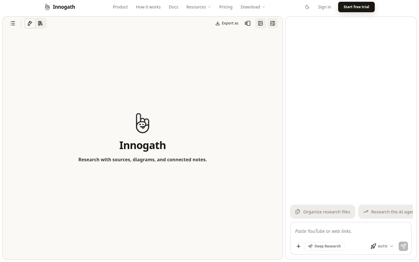 Innogath Homepage