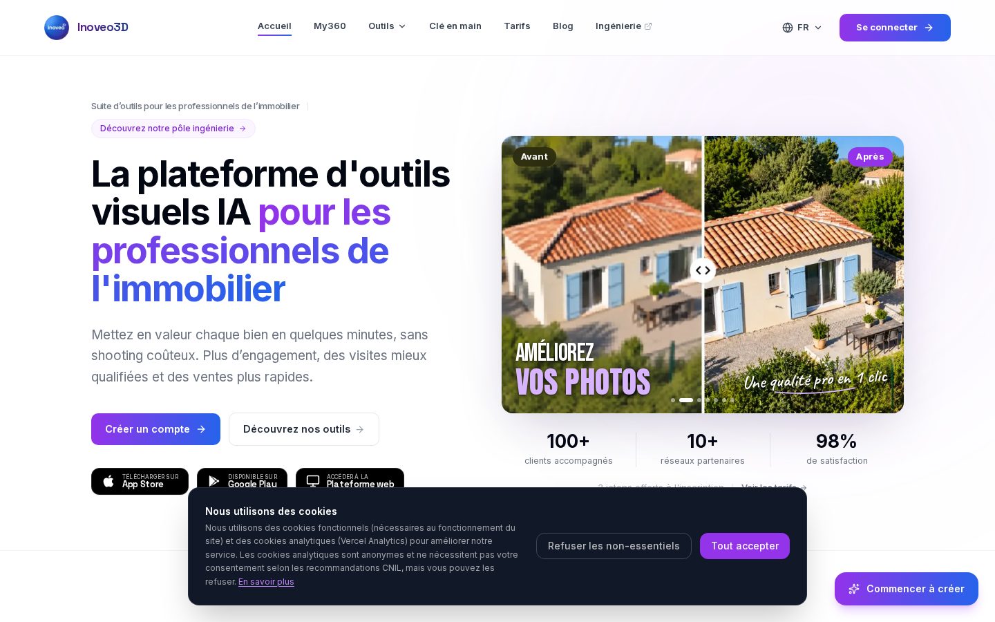 inoveo3D Homepage