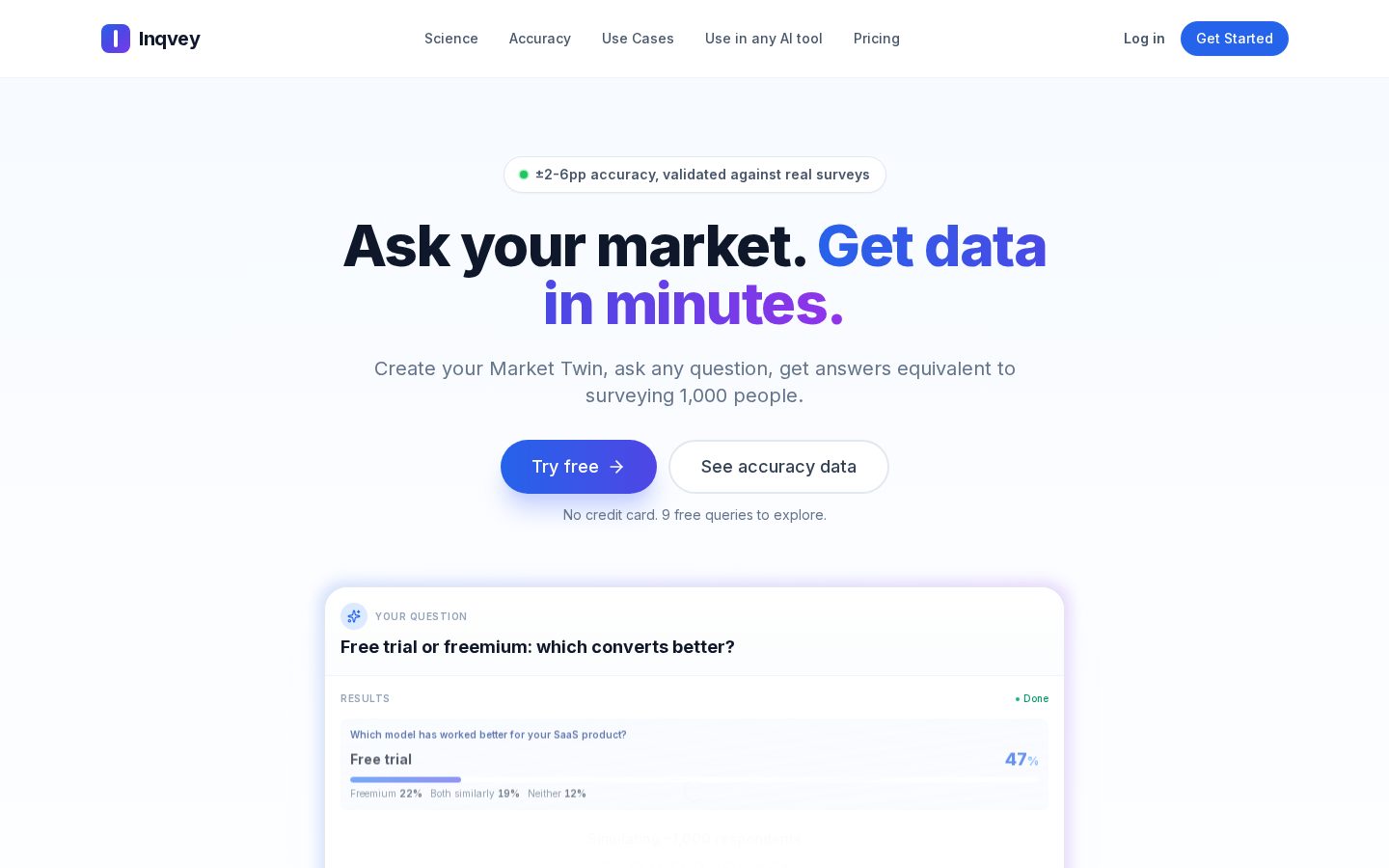 Inqvey Homepage
