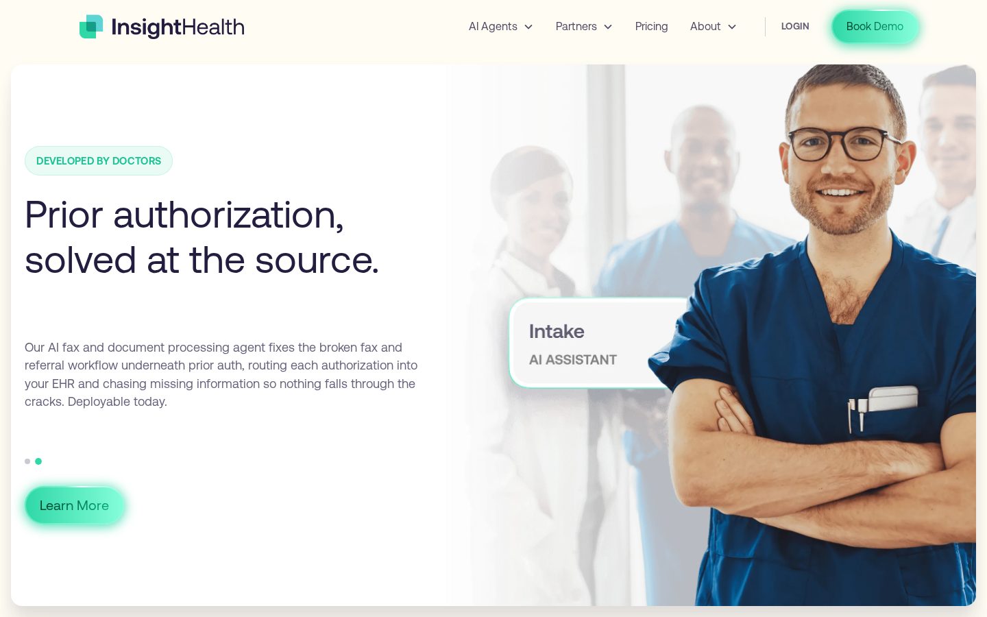 Insight Health Homepage