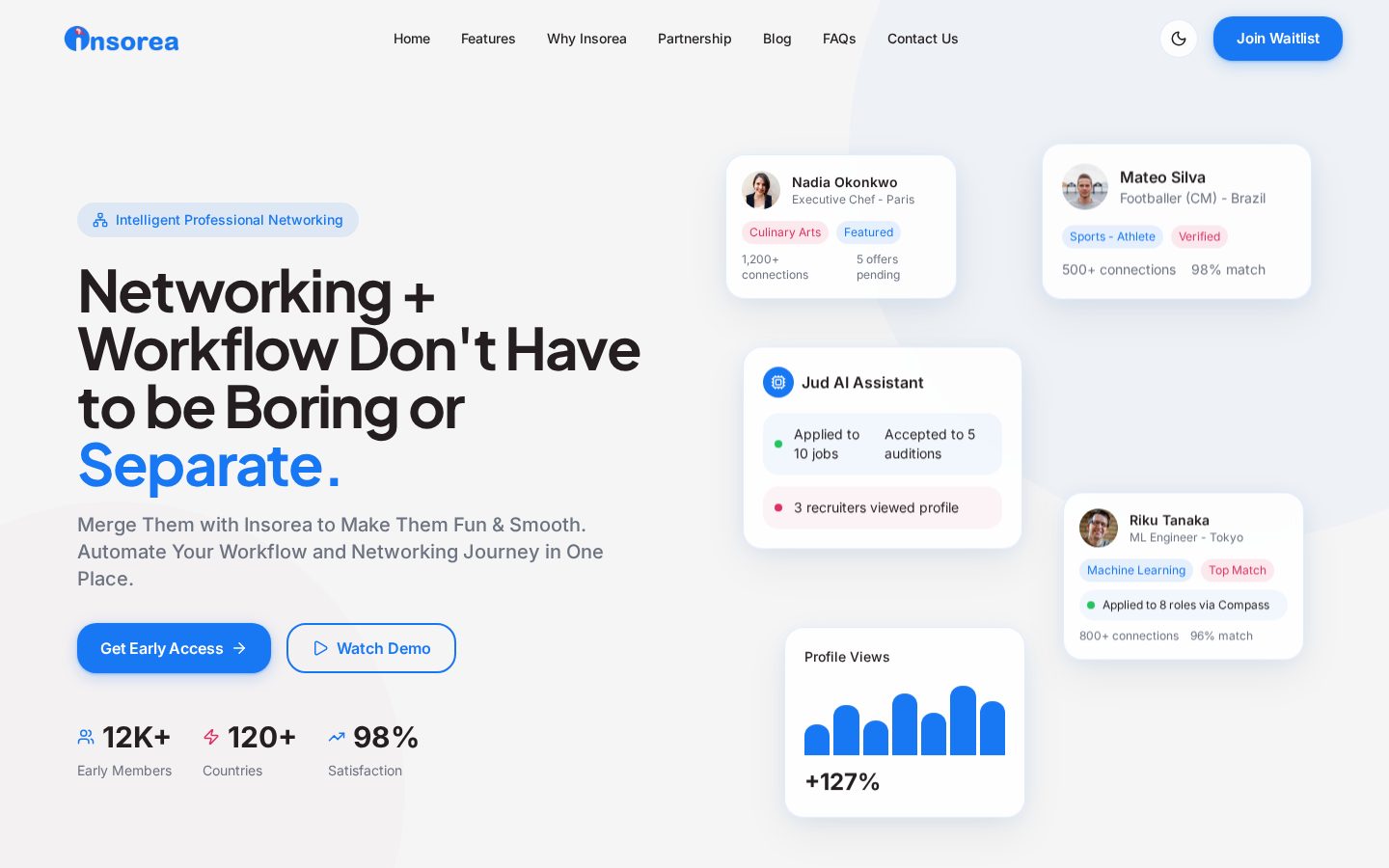 Insorea Homepage
