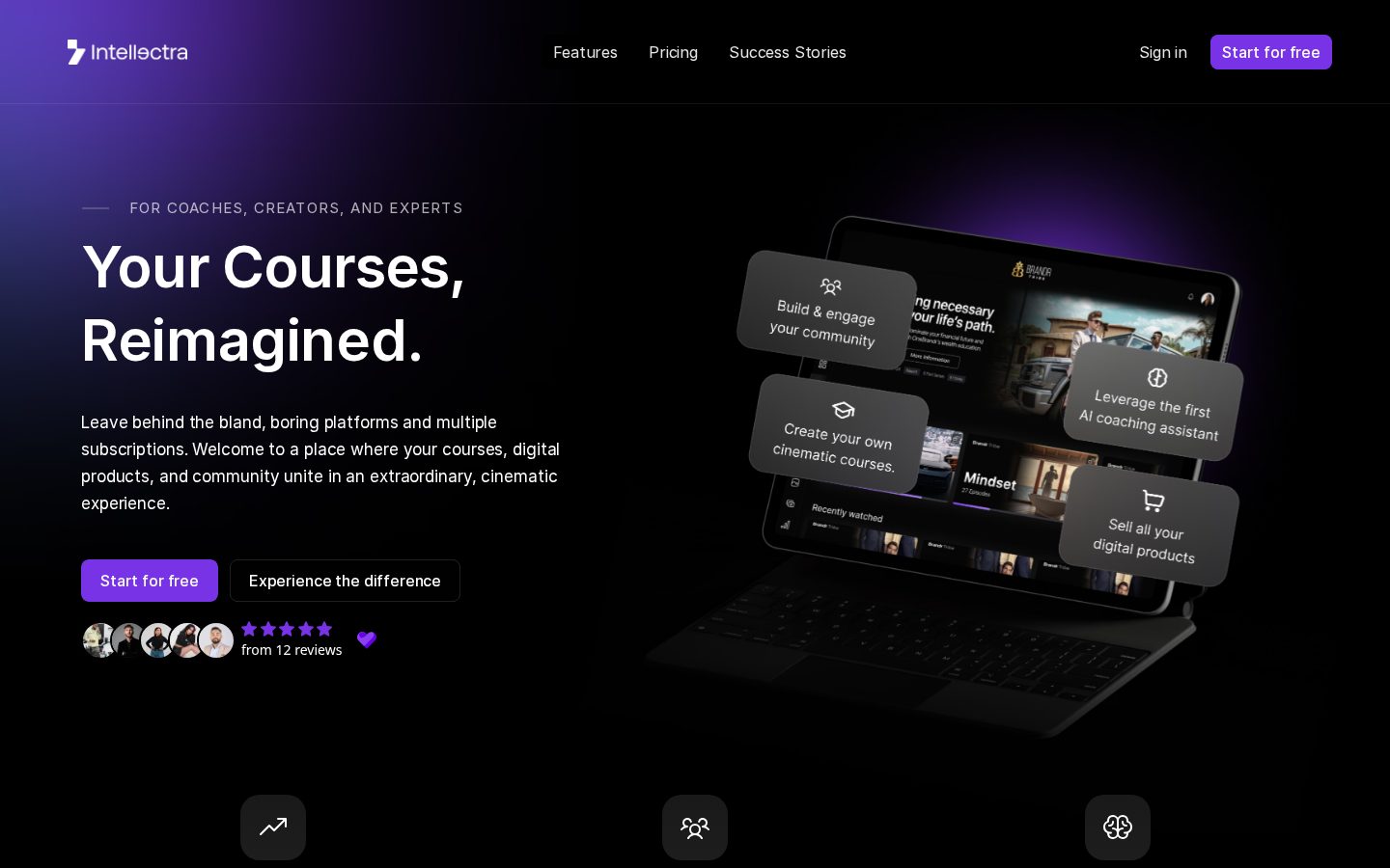 Intellectra Homepage