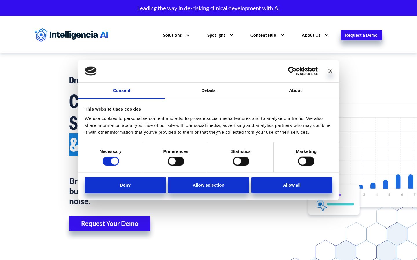 Intelligencia AI Homepage