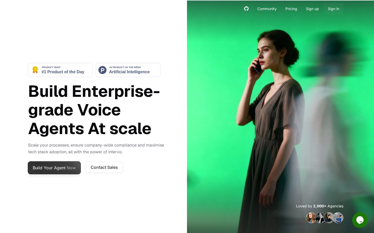 Intervo Homepage