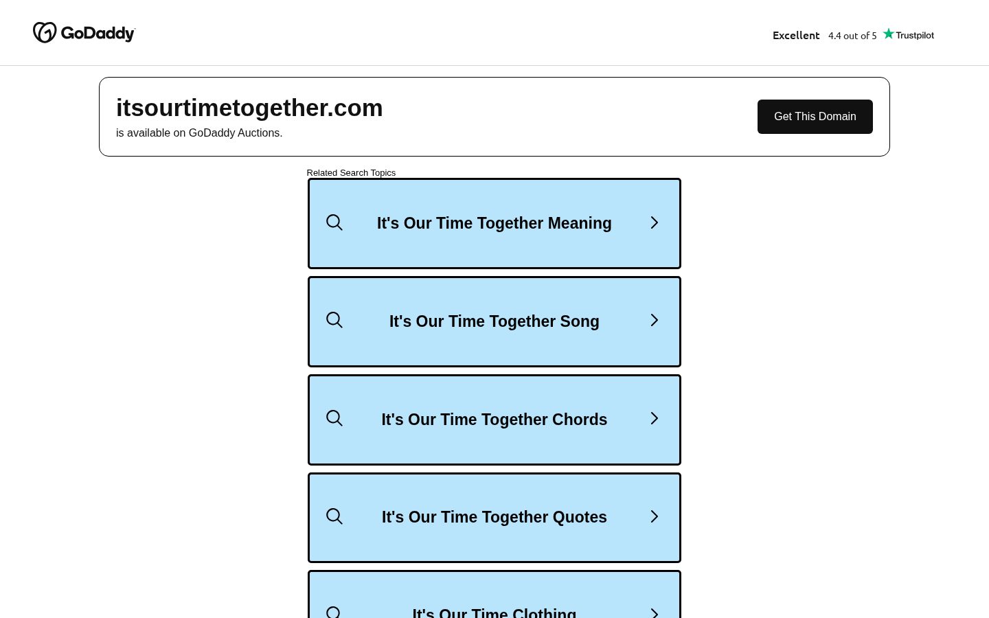Intimacy Planner Homepage