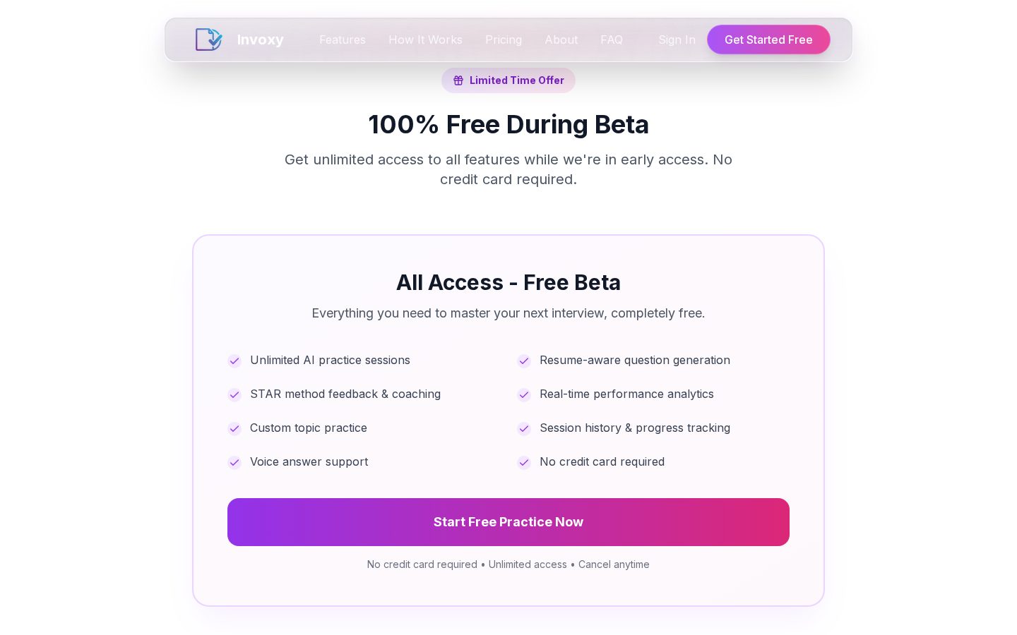 Invoxy Pricing