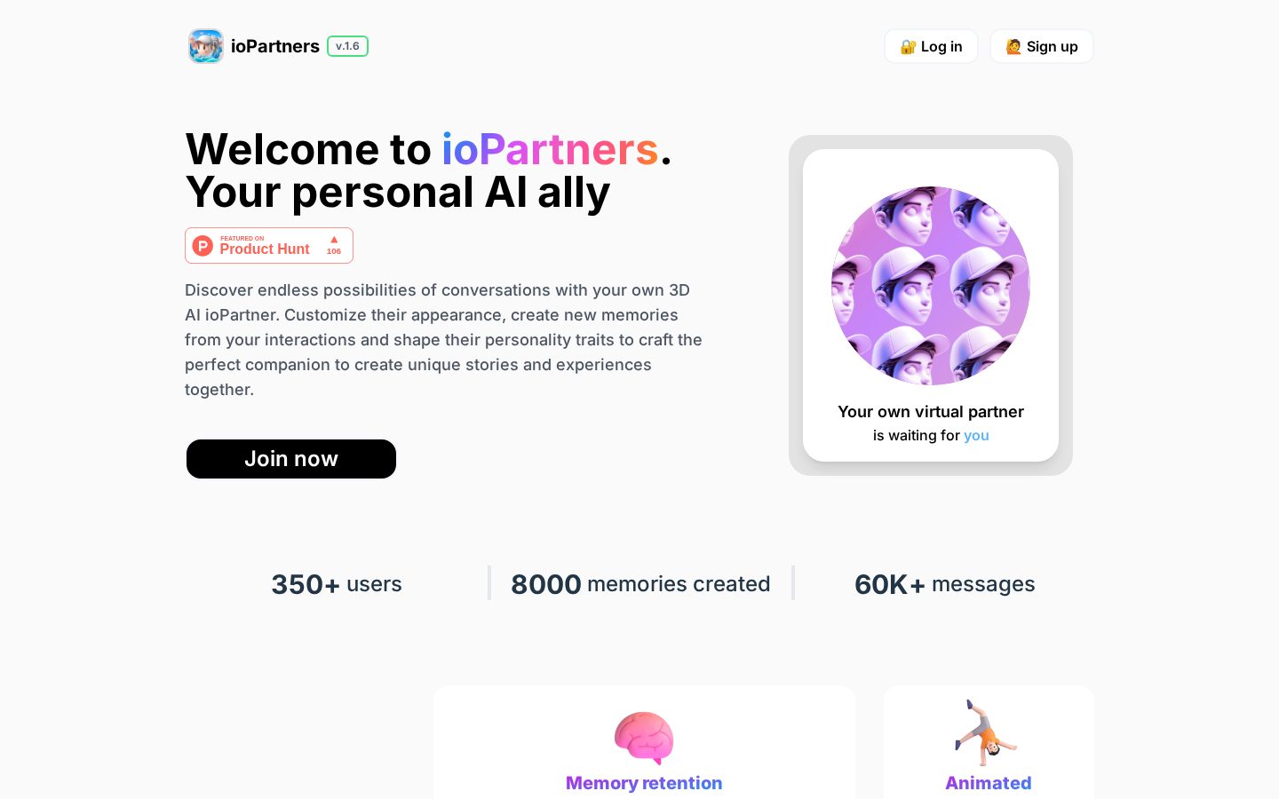 IoPartners Homepage