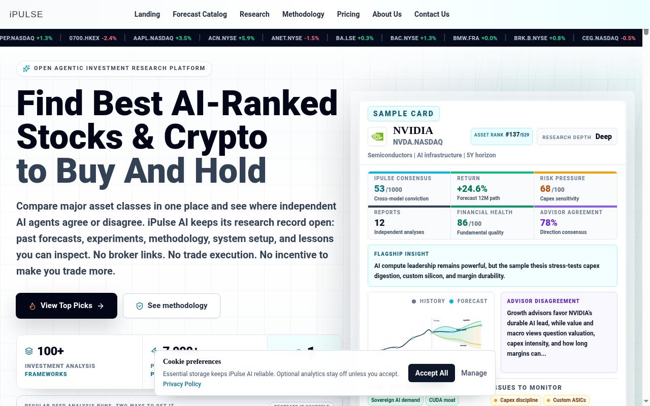 iPulse Homepage
