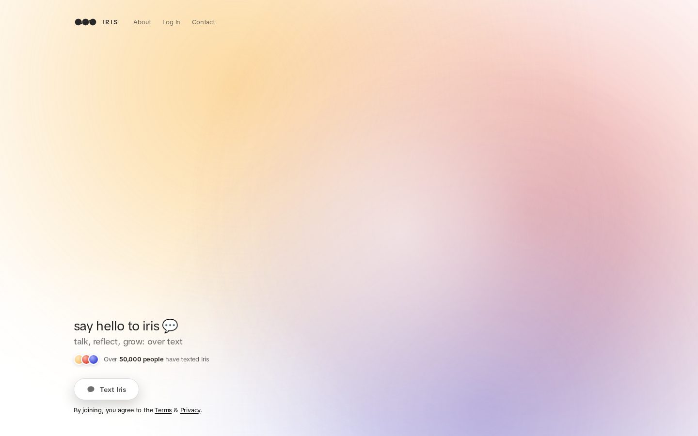 Iris Homepage