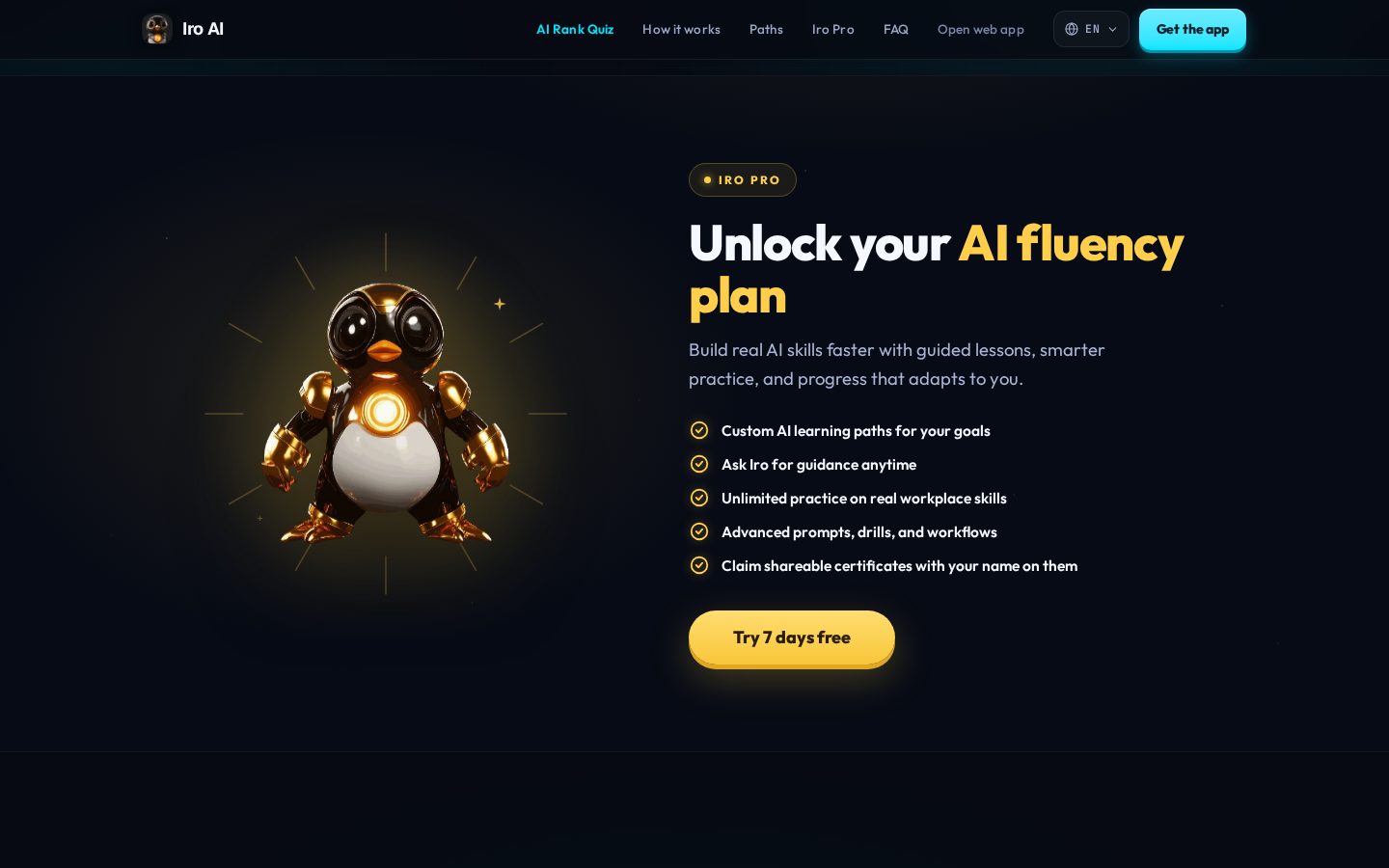 Iro AI Pricing
