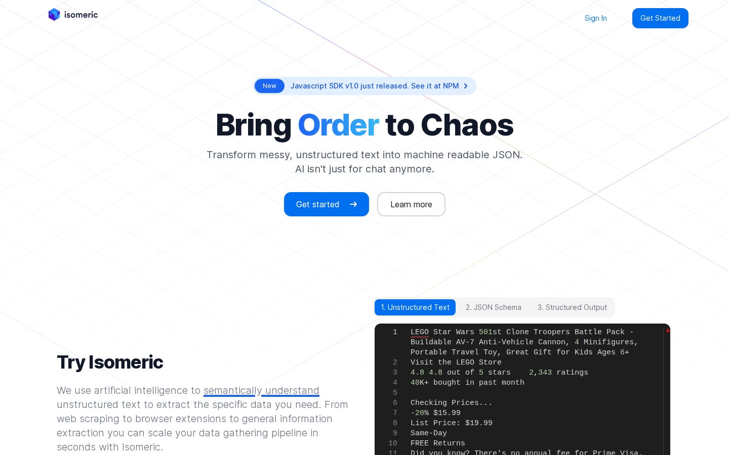 Isomeric Homepage
