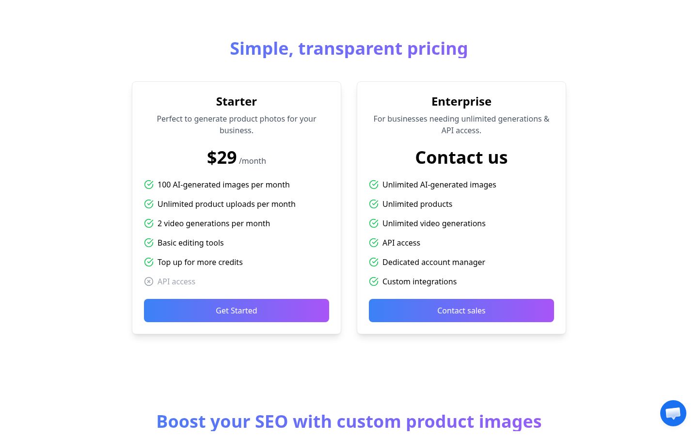 Iterapic Pricing
