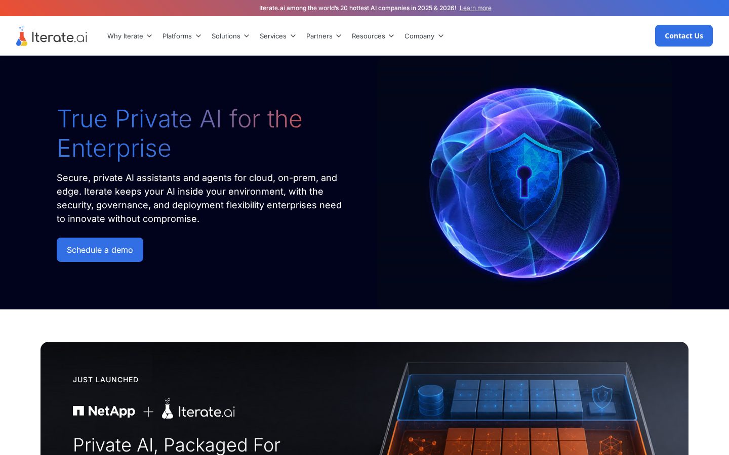Iterate.ai Homepage