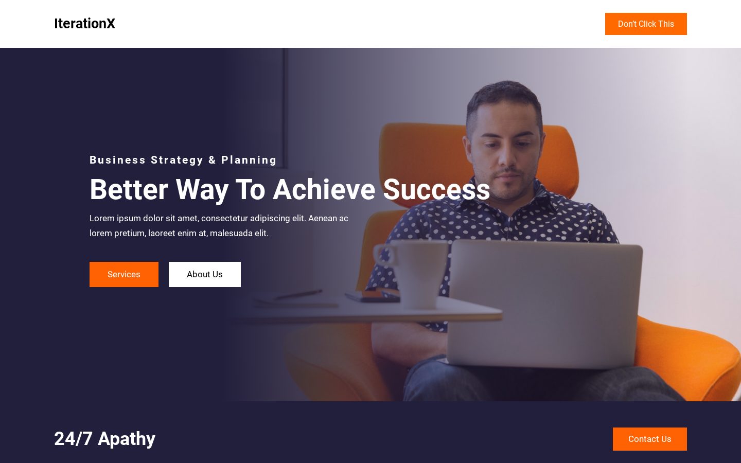 IterationX Homepage