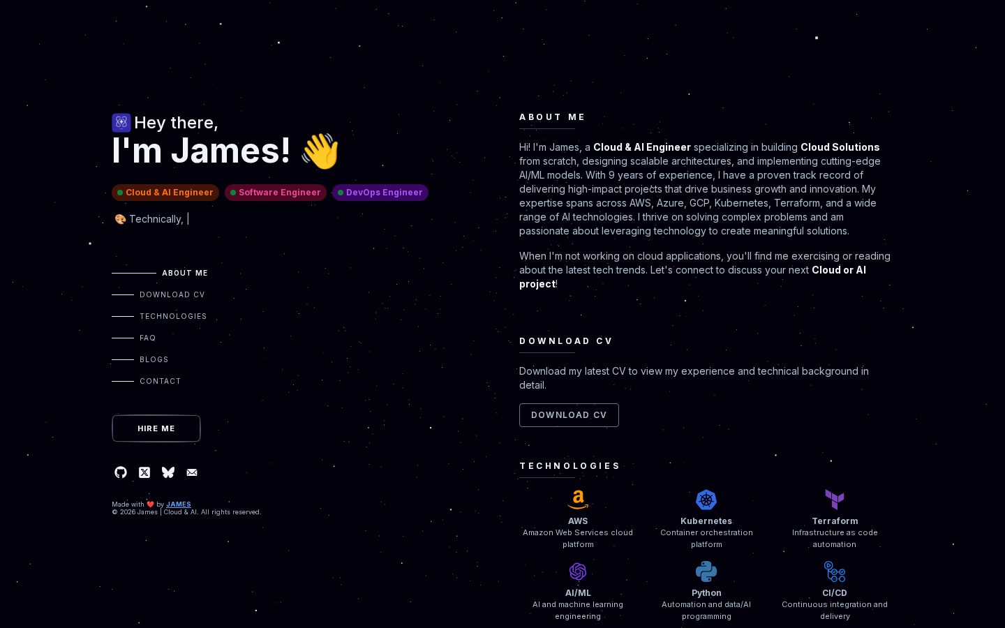 James Suzuki Homepage