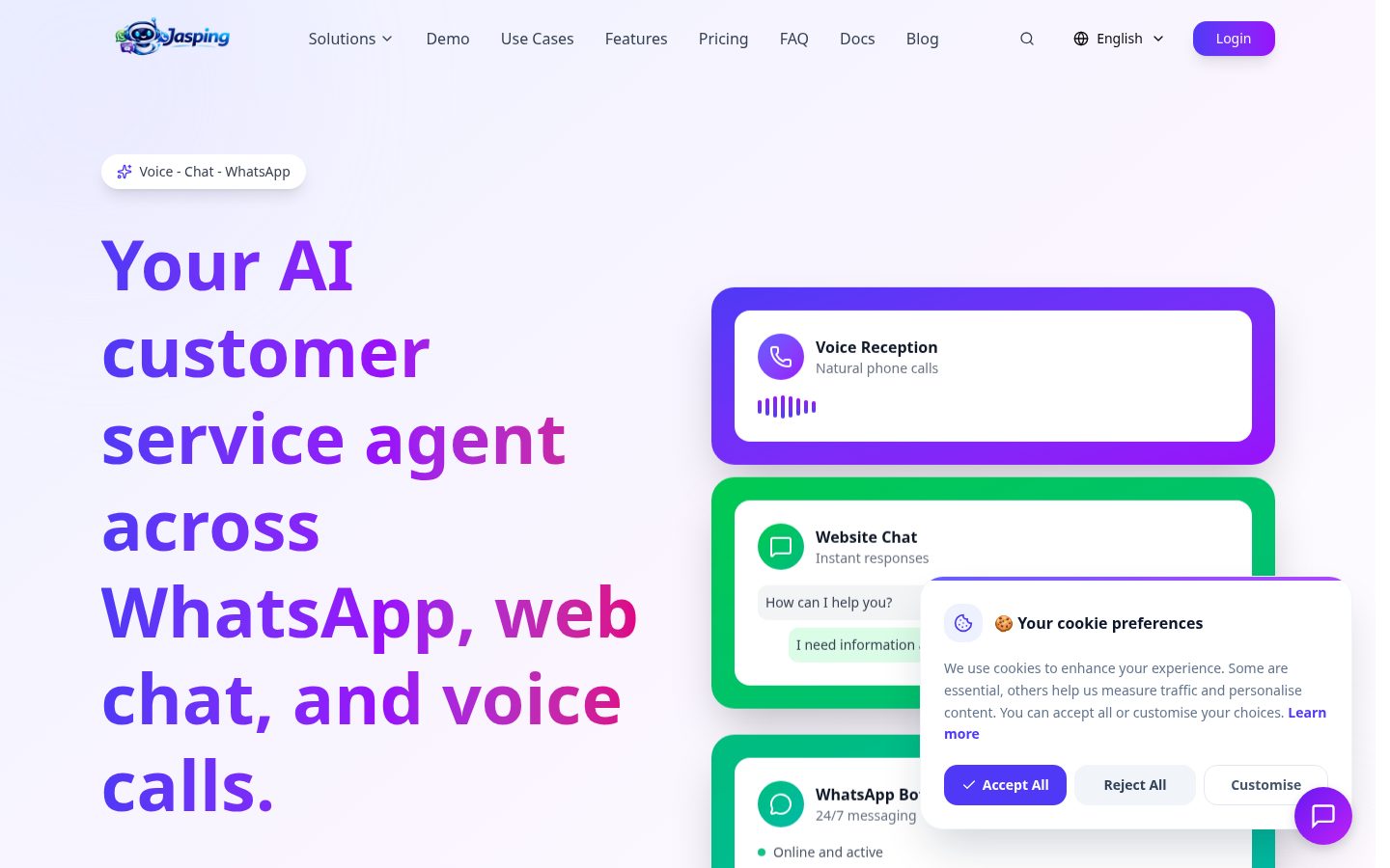 JasPing Homepage
