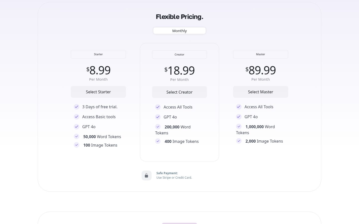 Jaxo Ai Pricing
