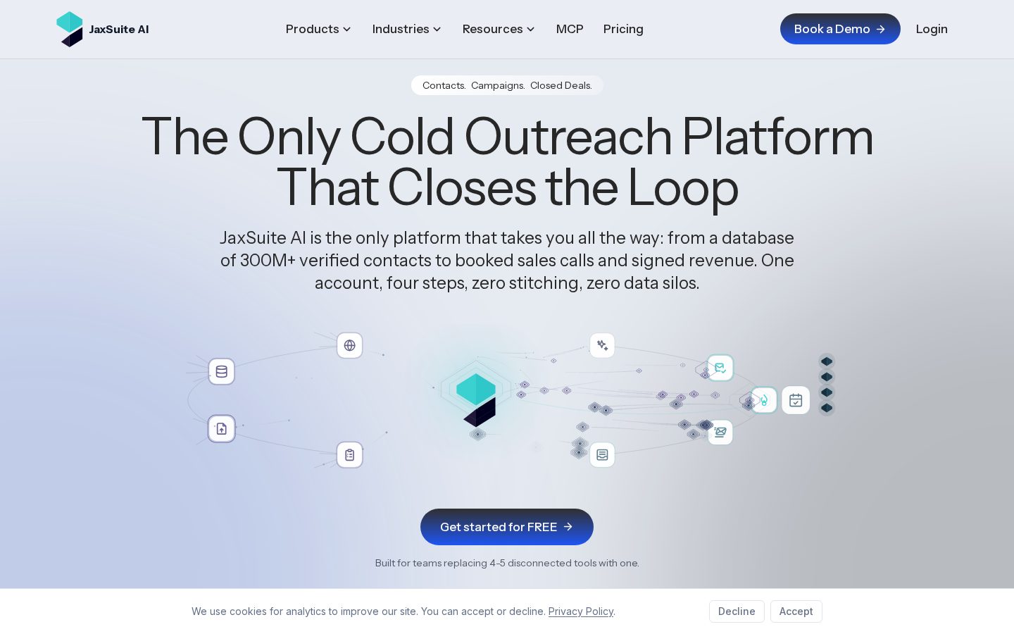 JaxSuite AI Homepage