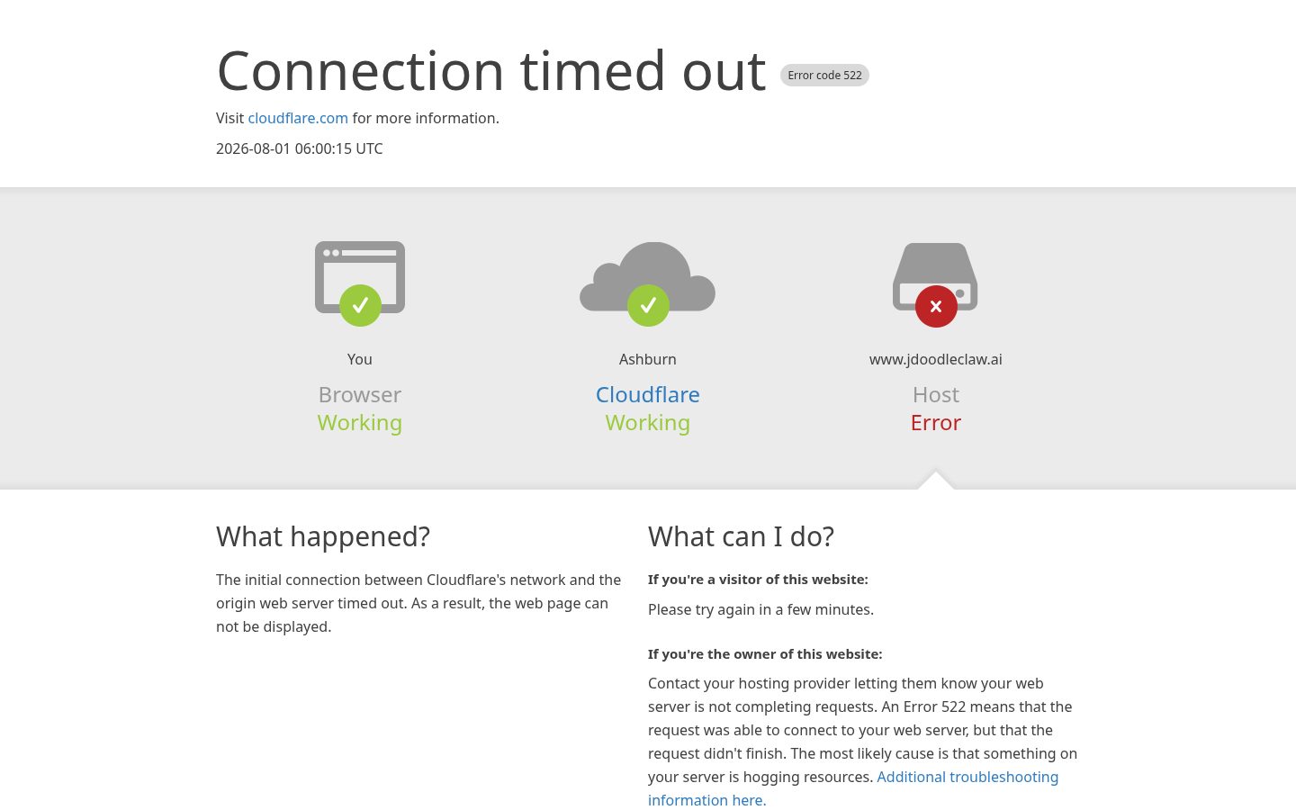 JDoodleClaw Homepage