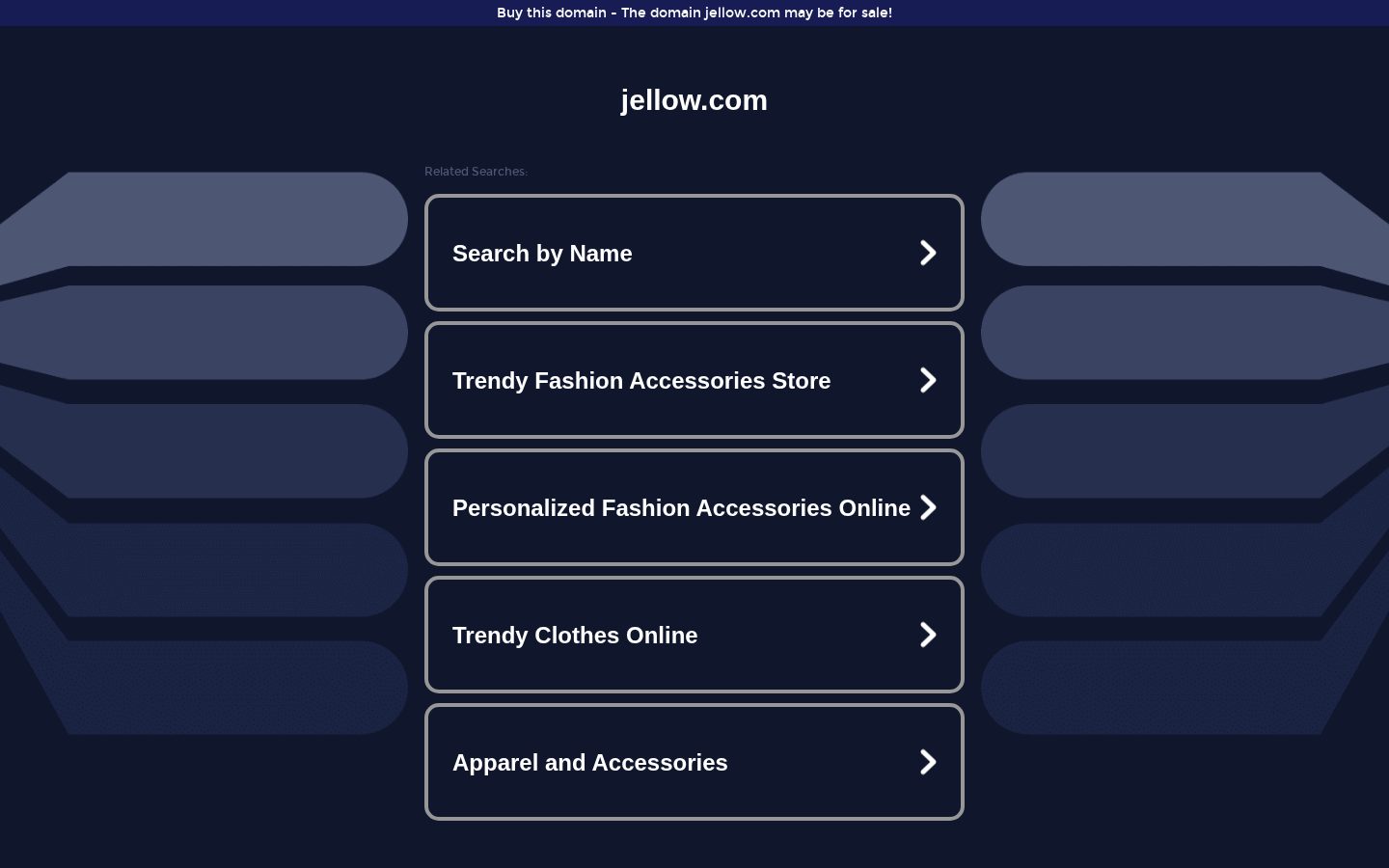 Jellow Homepage