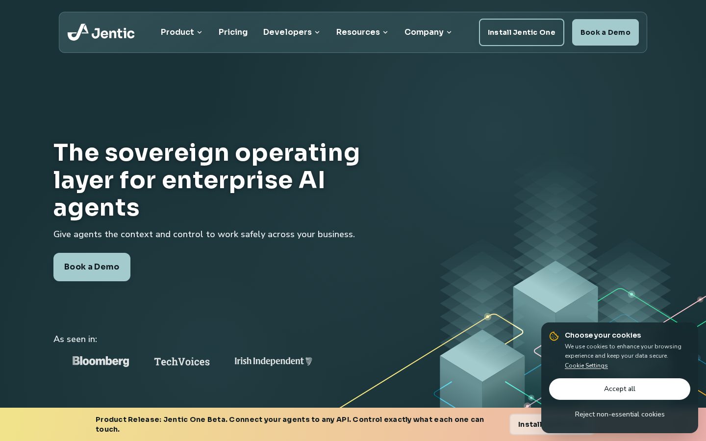 Jentic Mini Homepage