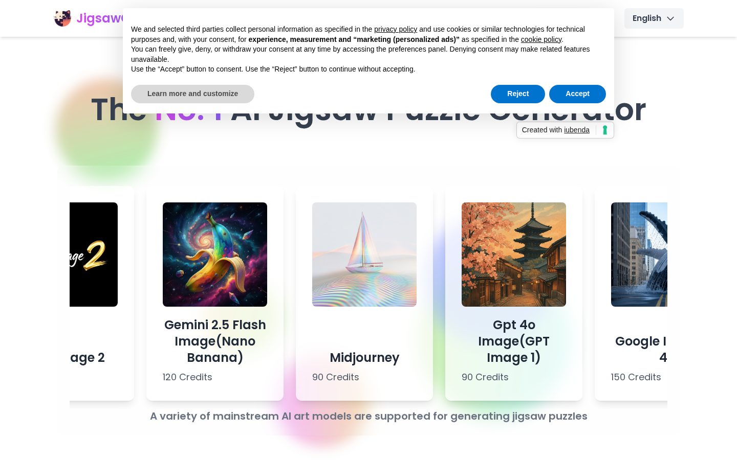 JigsawCat AI Homepage