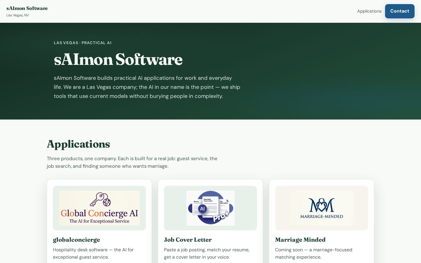 Job Cover Letters Homepage