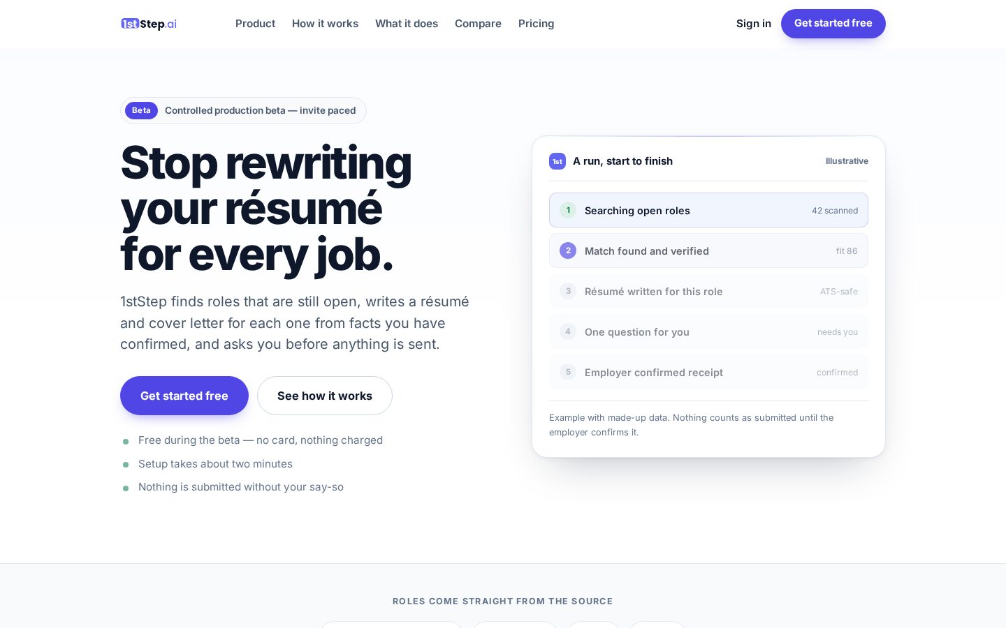 Job Hunt Pass Homepage